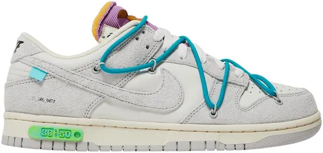 Urban Dailywear Elastic laces Nike Dunk Low Off-White Lot 36