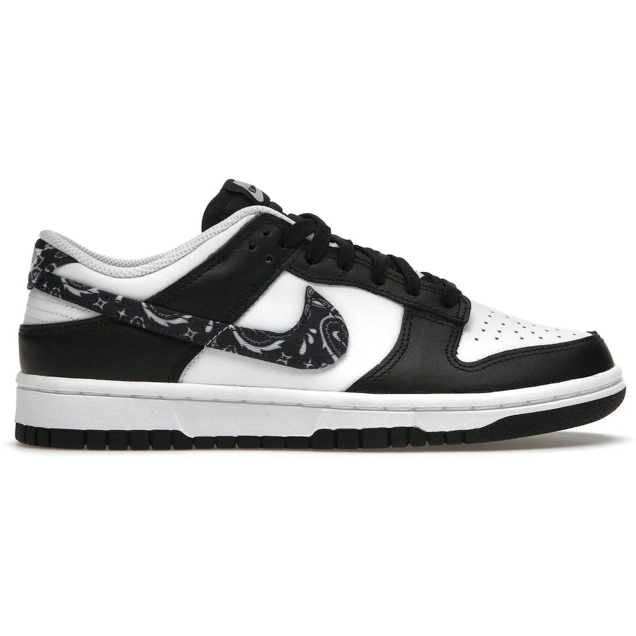 Nike Dunk Low Essential Paisley Pack Black (W) Ankle friendly Dry Wear