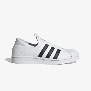 Adidas Originals | SUPERSTAR SLIP-ON  { CLOUD WHITE/CORE BALCK/WHITE Relax Fit Relax Use