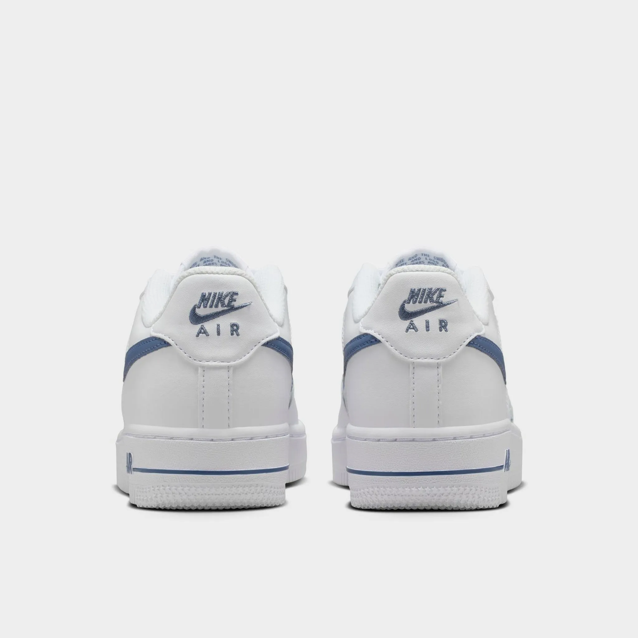 Nike Air Force 1 GS White / Diffused Blue Storm Jog