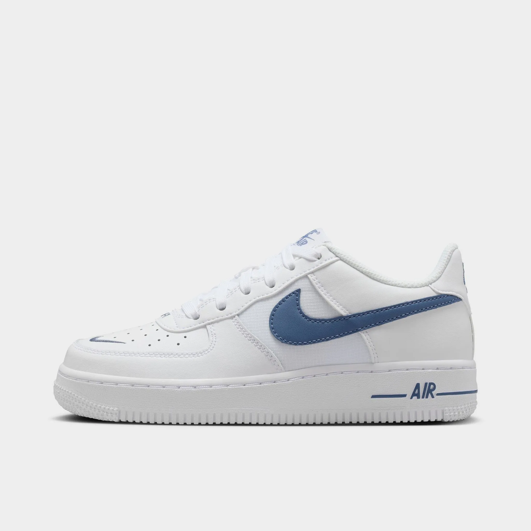 Retro Style Day To Night Nike Air Force 1 GS White / Diffused Blue