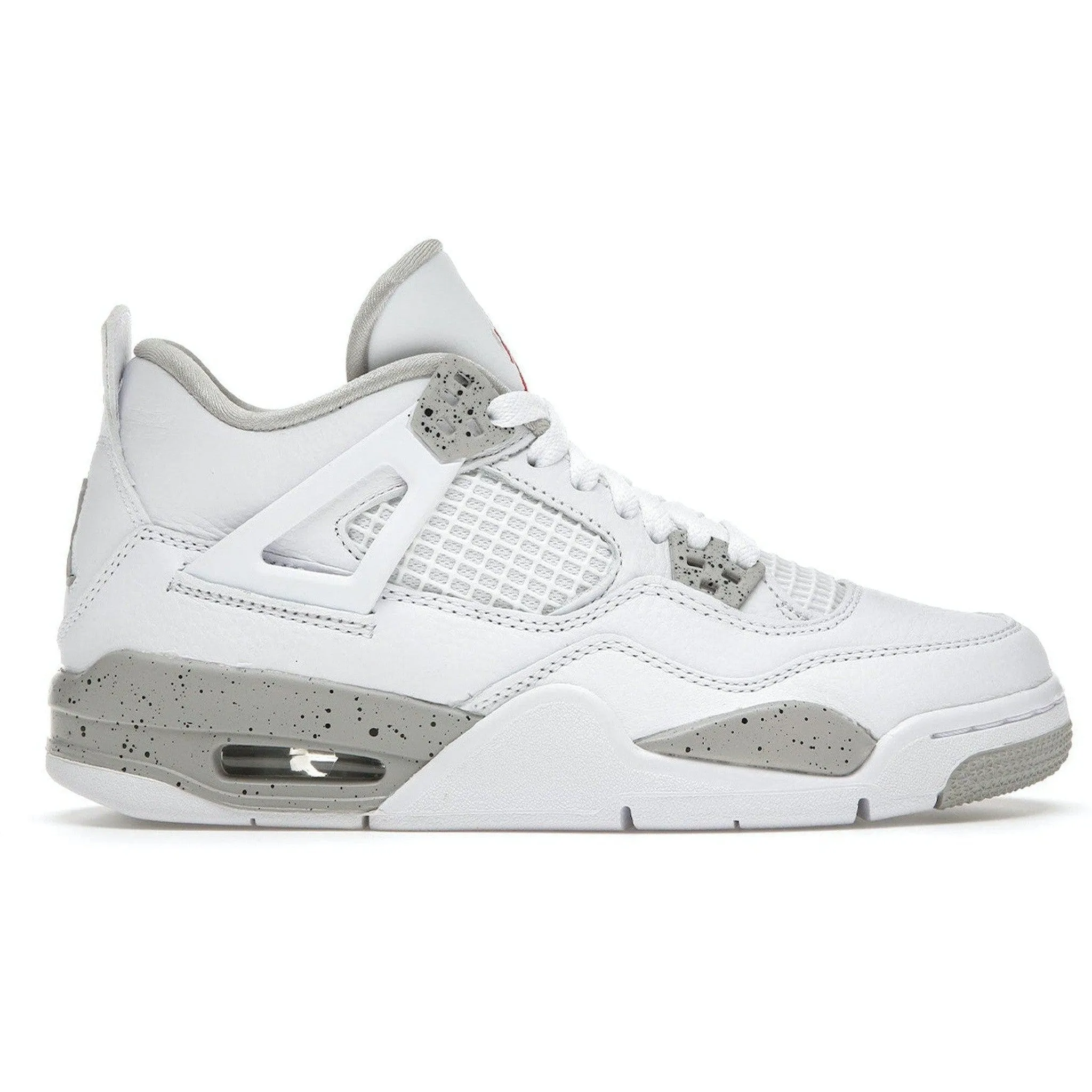 Jordan 4 Retro White Oreo (2021) (GS) Style Daily Street Cool