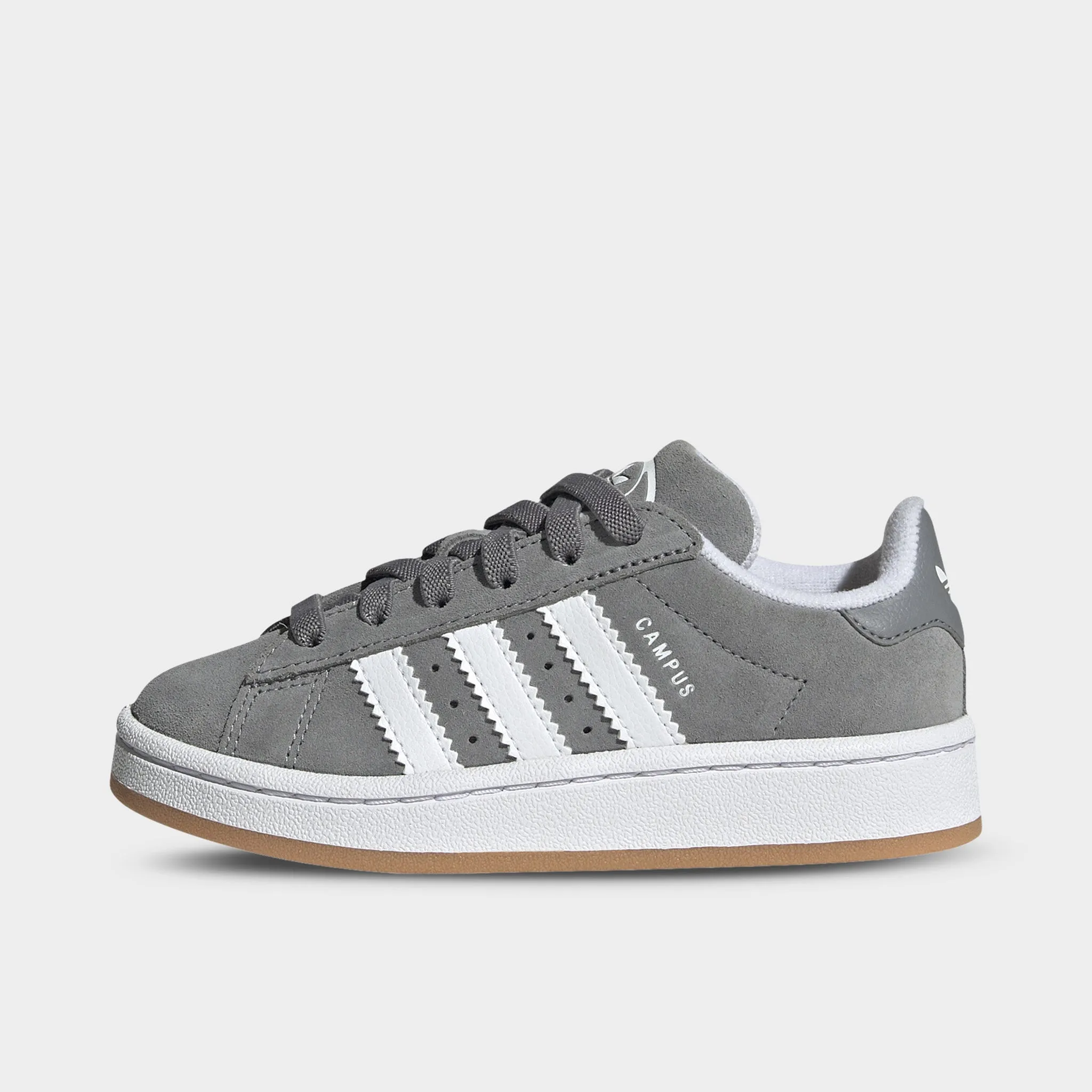 adidas Children's Campus 00s Grey Three / White - Gum Dust Free Night Glow