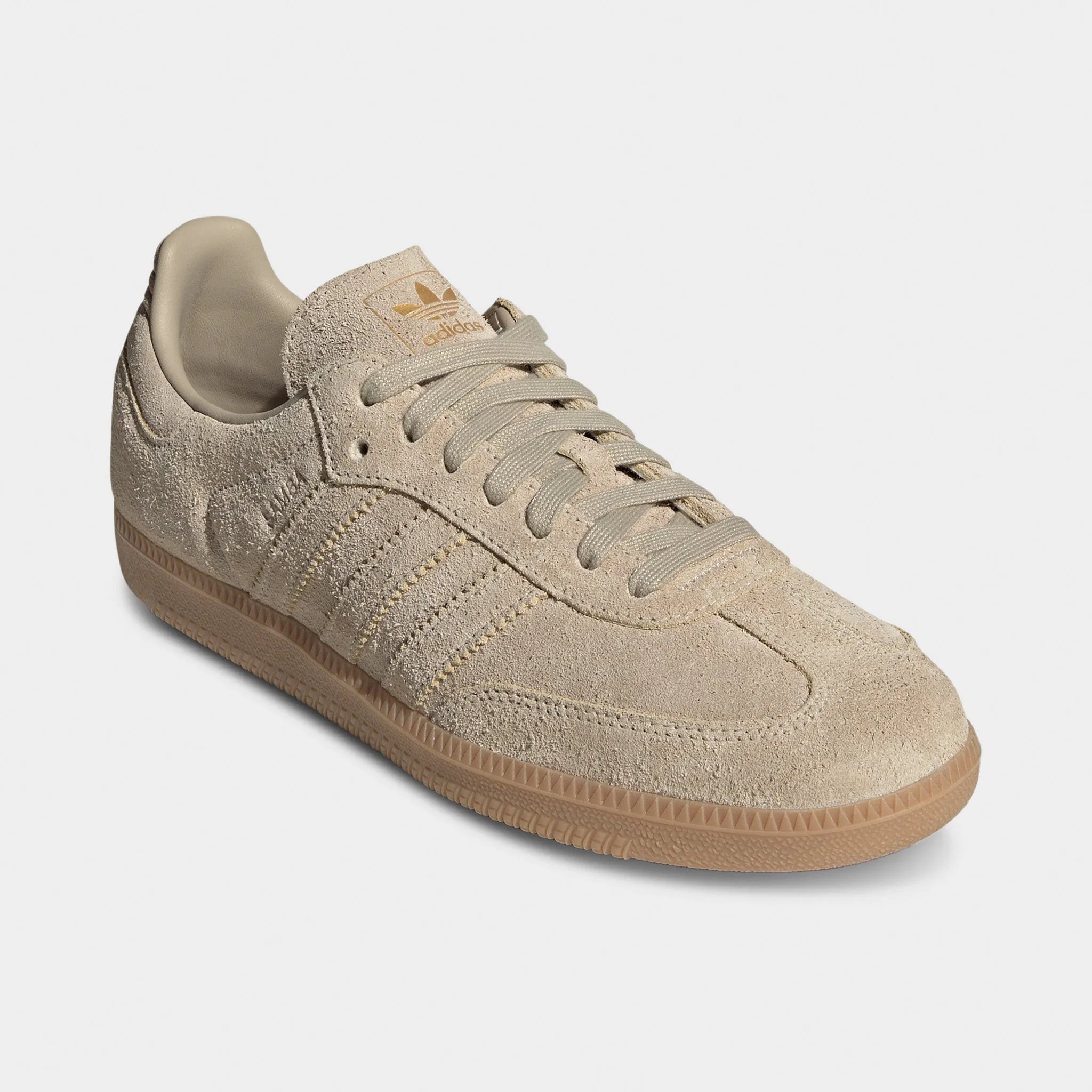 Deep Grip Cushioned heel adidas Samba OG Clay Brown / Oat