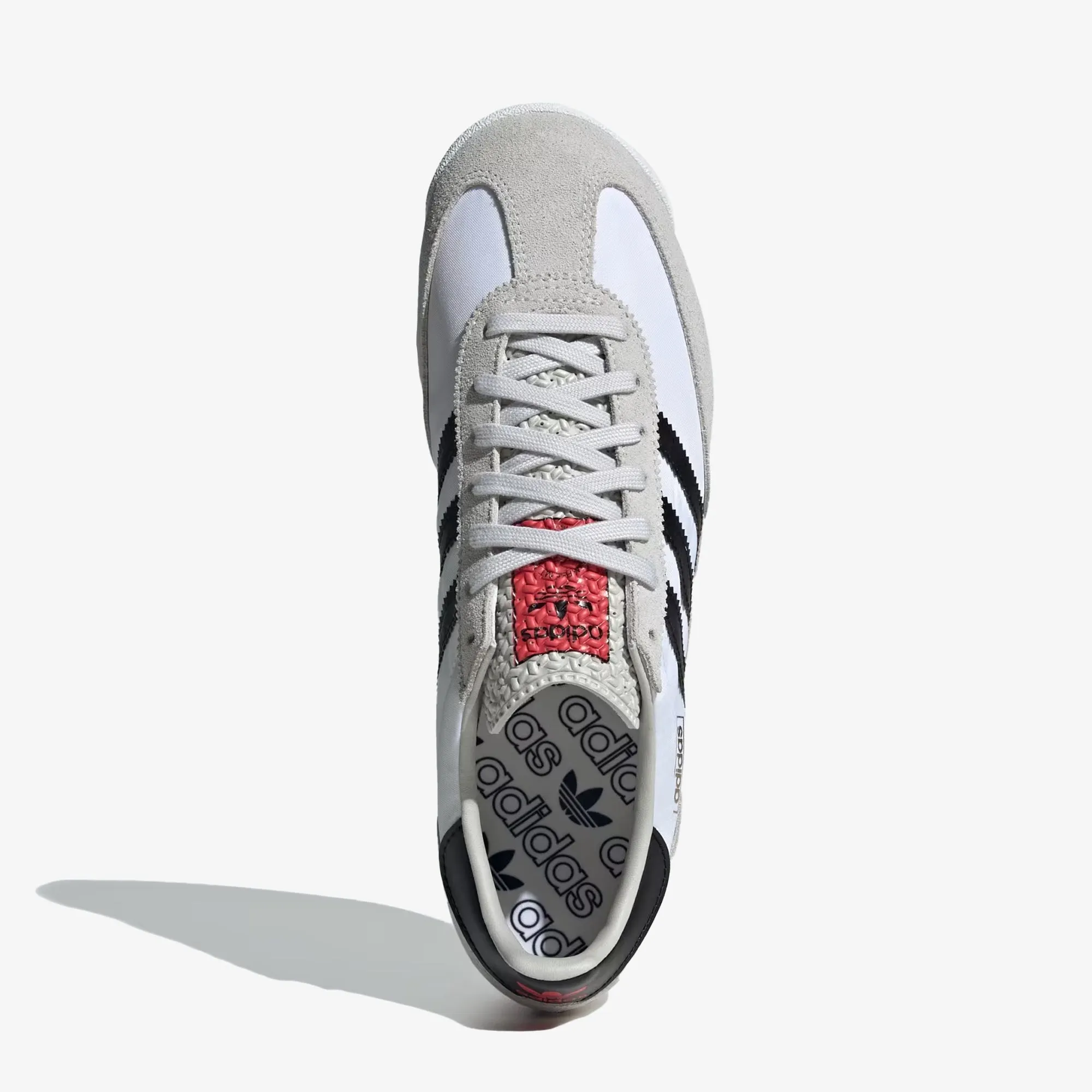 ADIDAS ORIGINALS | SL 72 RS { CLOUD WHITE/CORE BLACK/GREY ONE School friendly Quiet Sole