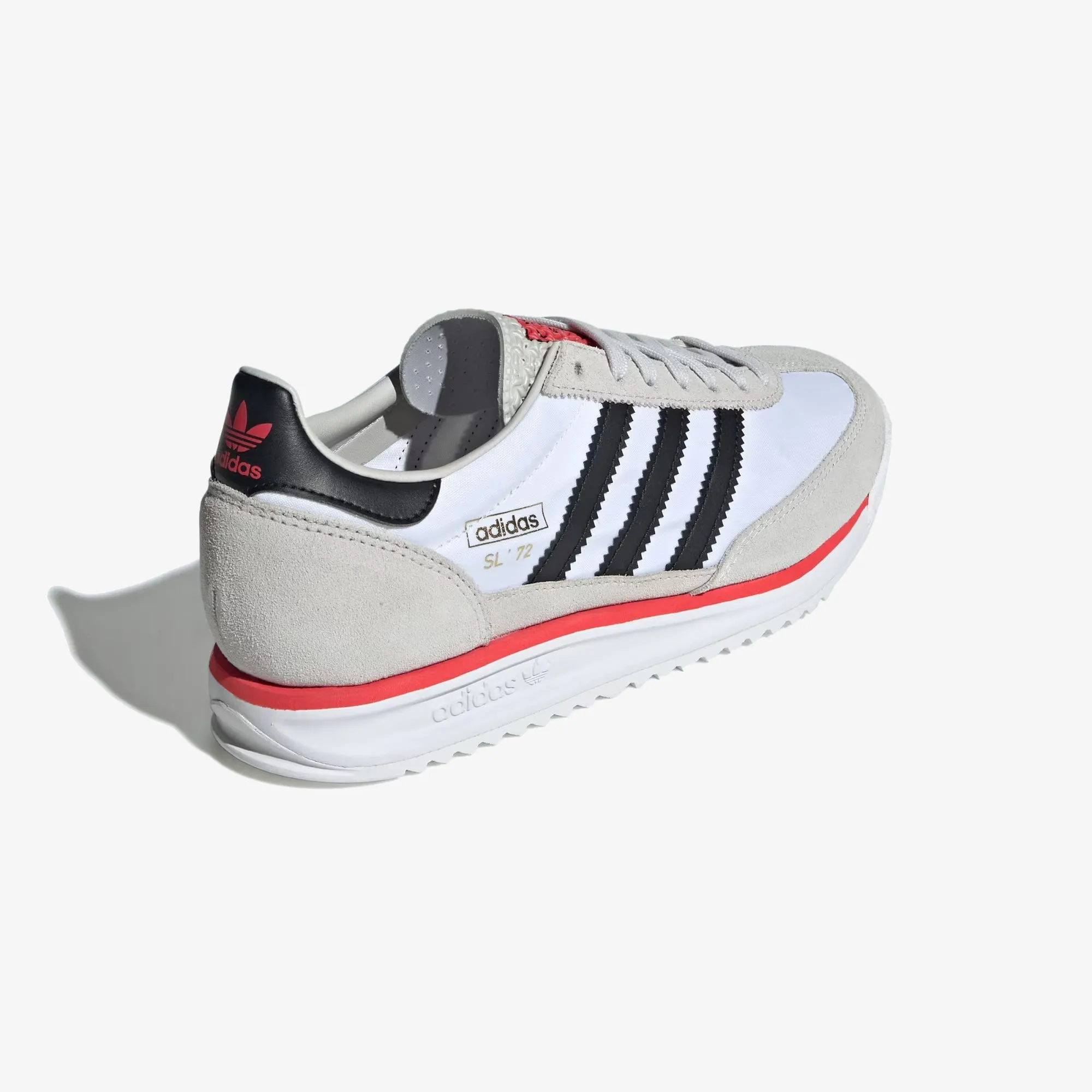ADIDAS ORIGINALS | SL 72 RS { CLOUD WHITE/CORE BLACK/GREY ONE Sporty Pure Motion