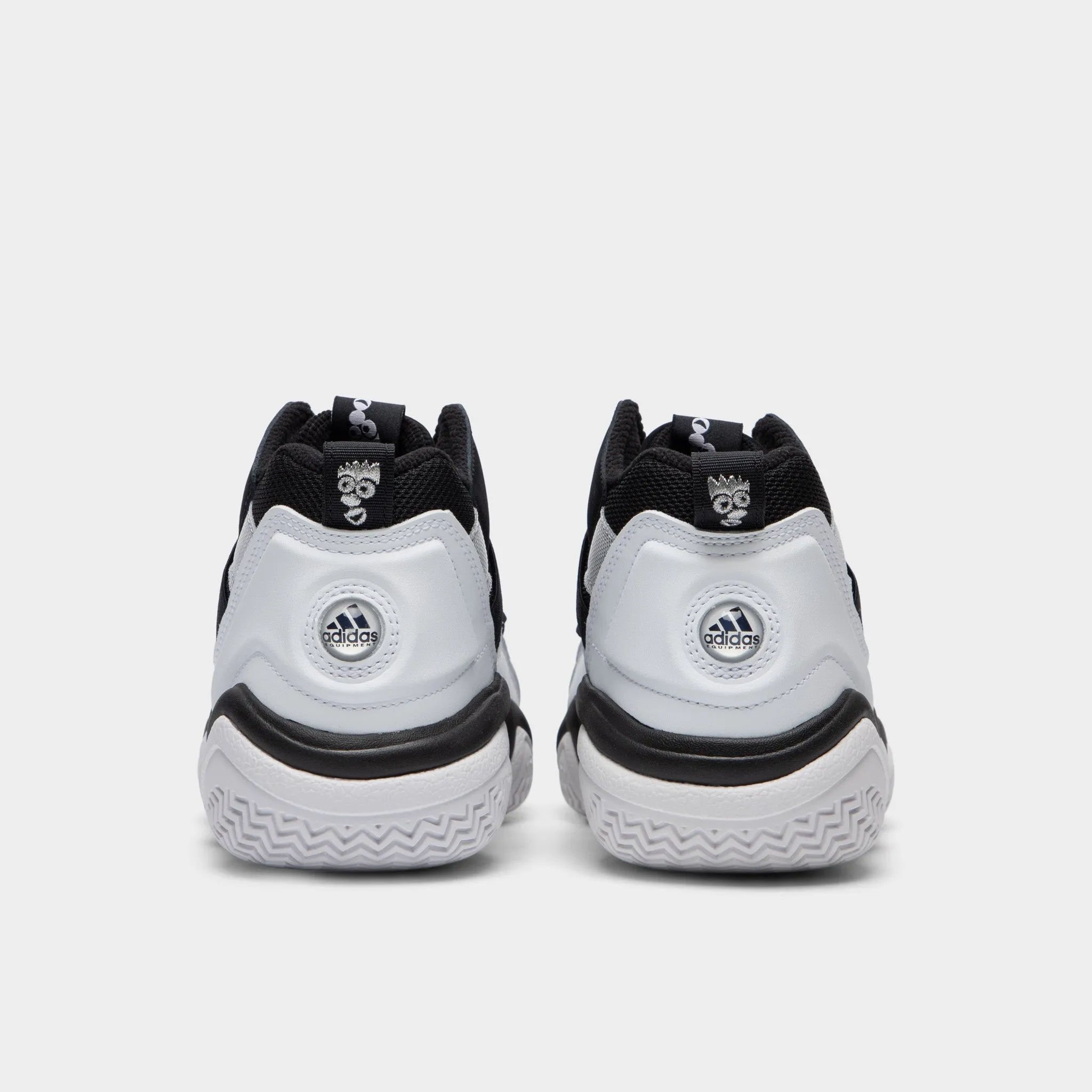 Clean Step adidas Originals Top Ten 2000 Core Black / Cloud White - Silver Metallic
