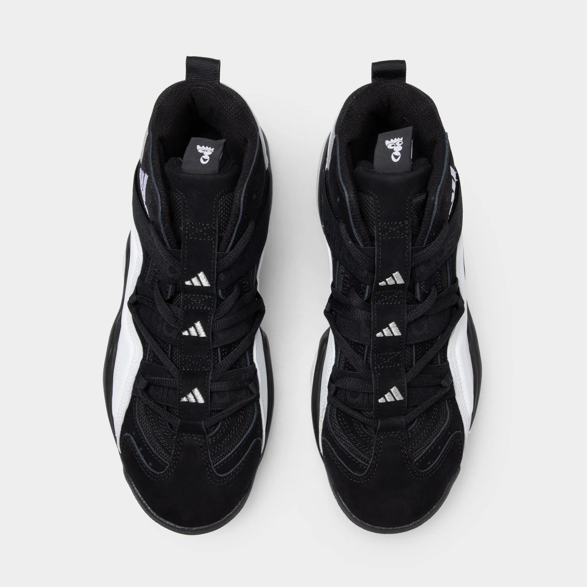 Gym Life adidas Originals Top Ten 2000 Core Black / Cloud White - Silver Metallic