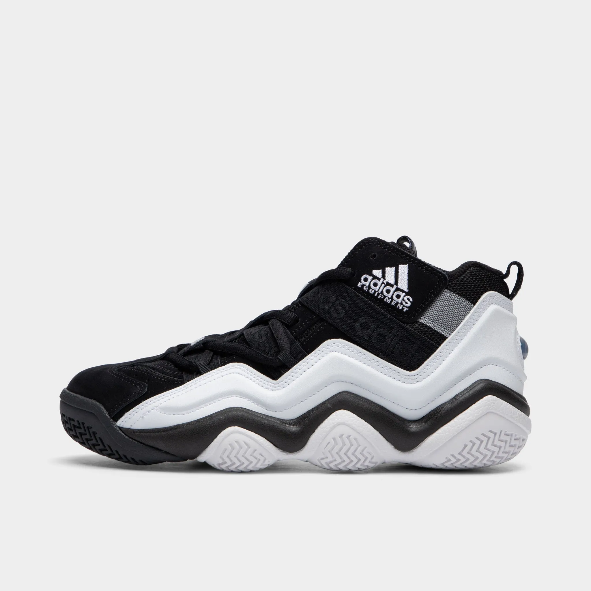 Cold Safe adidas Originals Top Ten 2000 Core Black / Cloud White - Silver Metallic