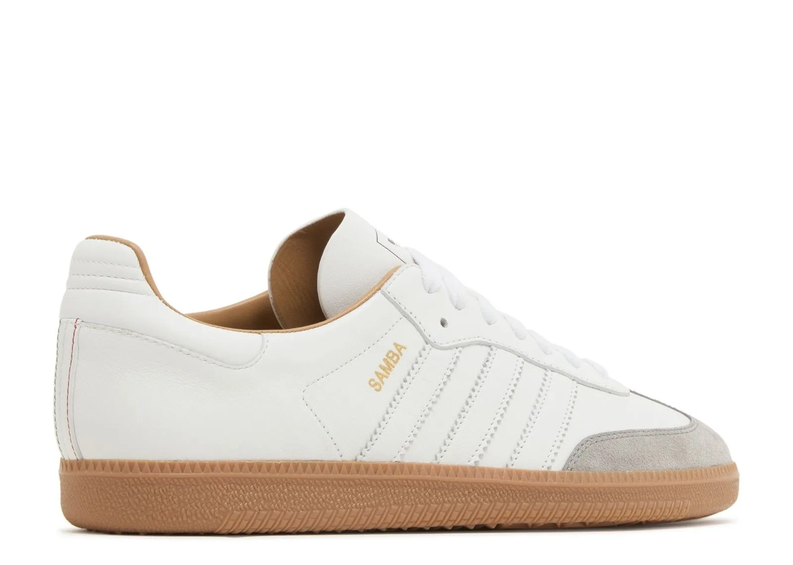 Adidas Samba OG Made In Italy Core White padded insole Walk Ease