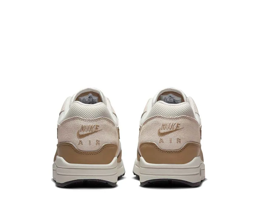 Nike Air Max 1 Ess "Phantom Khaki" High-Quality Materials Indoor outdoor use