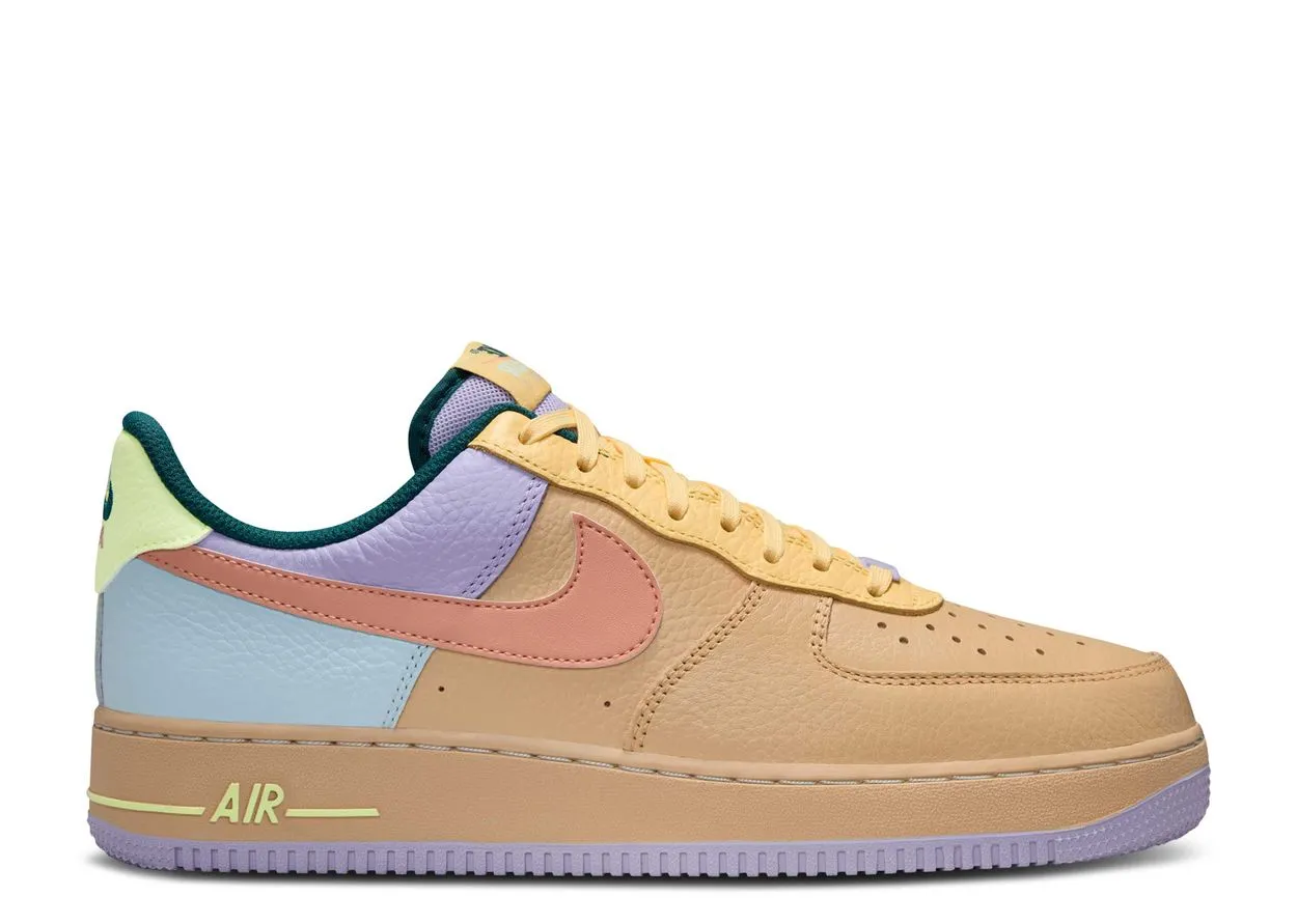 Off Duty Marathon Walk Nike Air Force 1 Low '07 Sesame Hydrangeas Soft Yellow Apricot Agate
