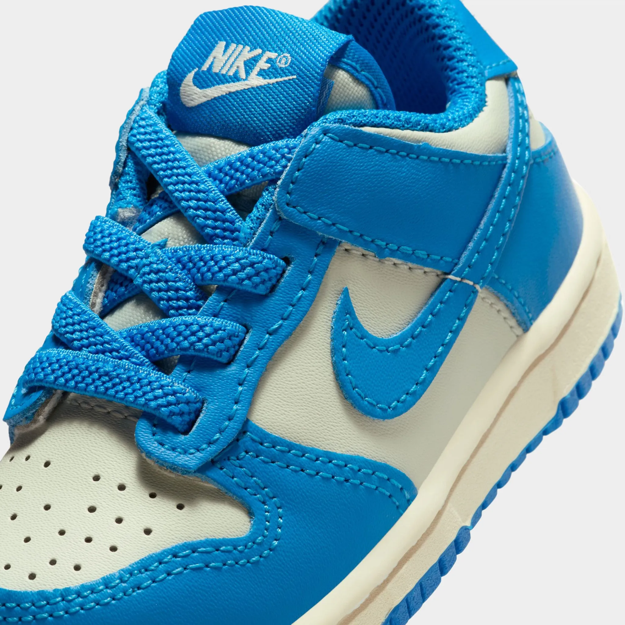 Nike Dunk Low Light Silver / Photo Blue - Sail Trend Fit Moon Step