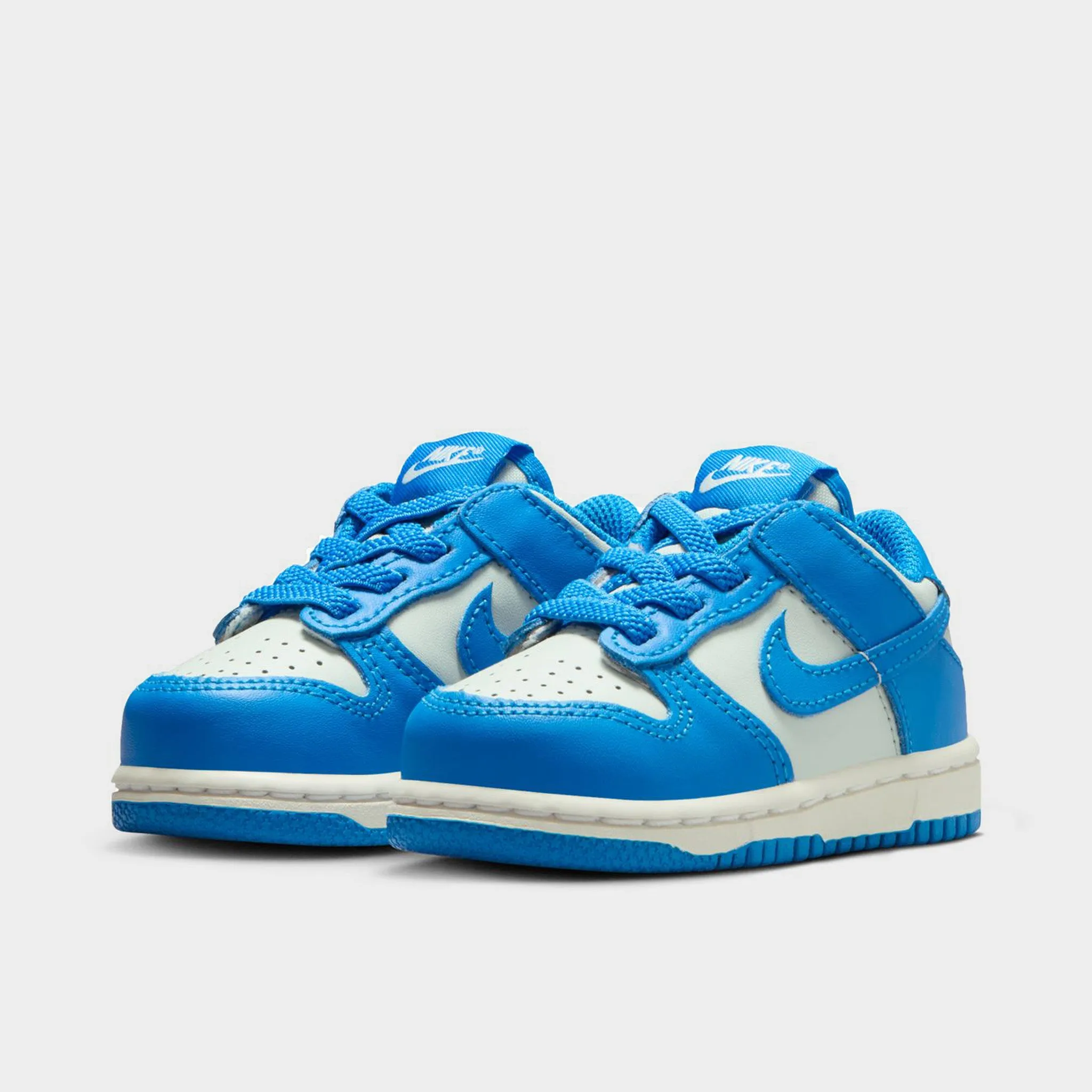 Light Run Nike Dunk Low Light Silver / Photo Blue - Sail