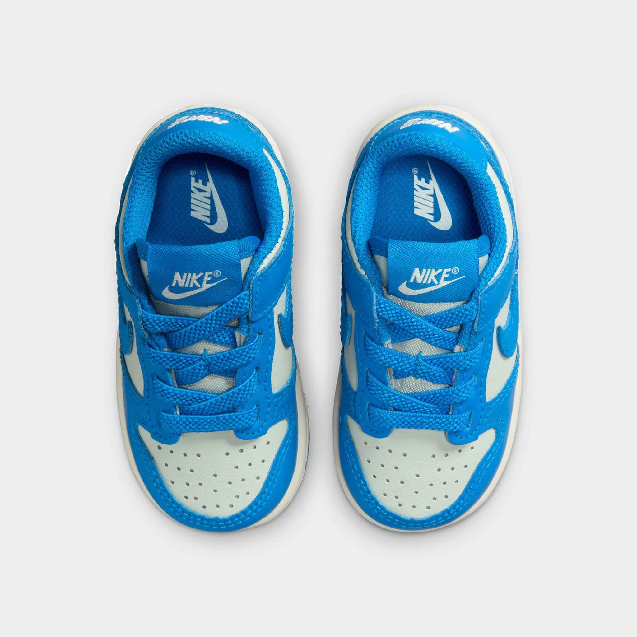 Nike Dunk Low Light Silver / Photo Blue - Sail Outfit Boost