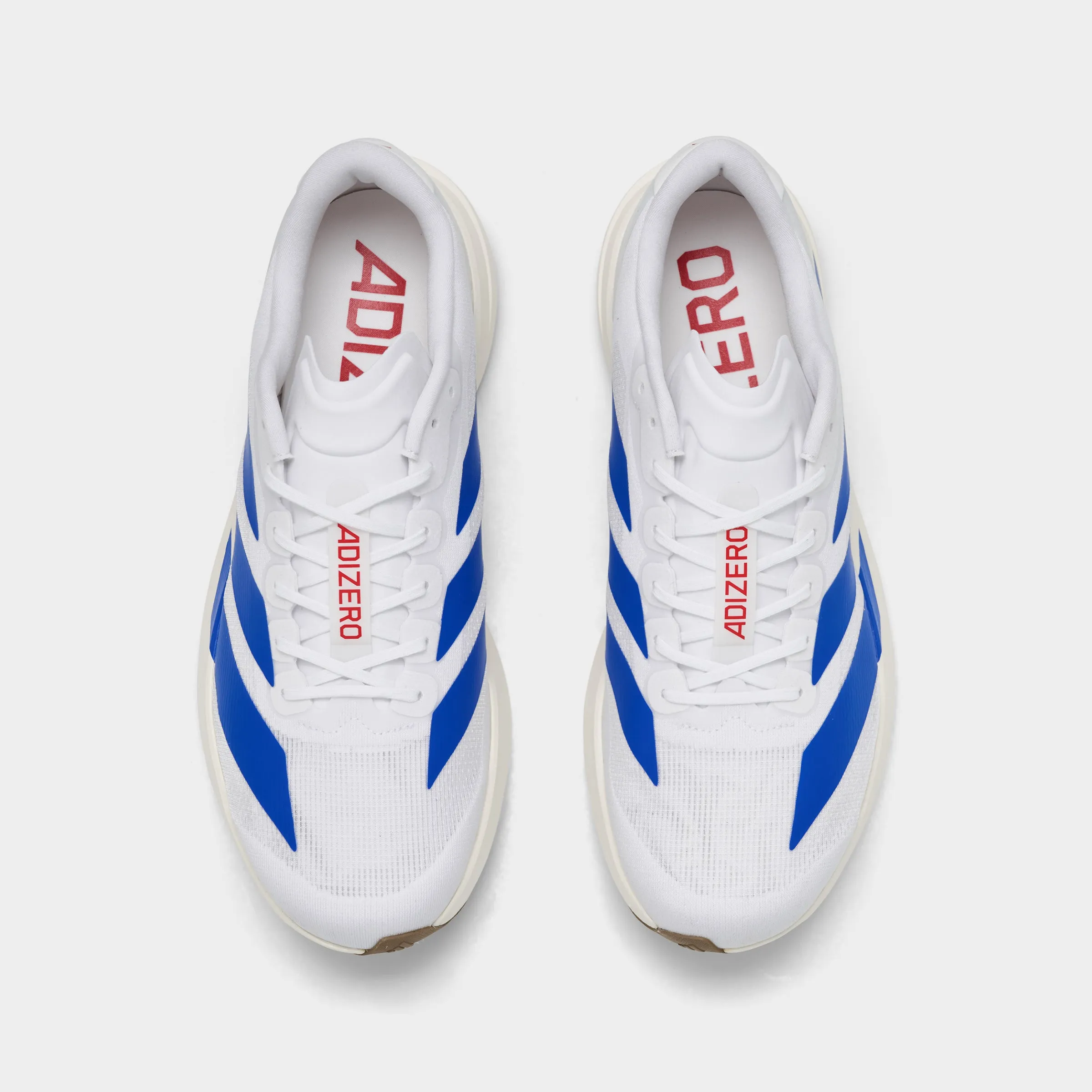 Comfort Flex adidas Adizero EVO SL White / Blue - Blue