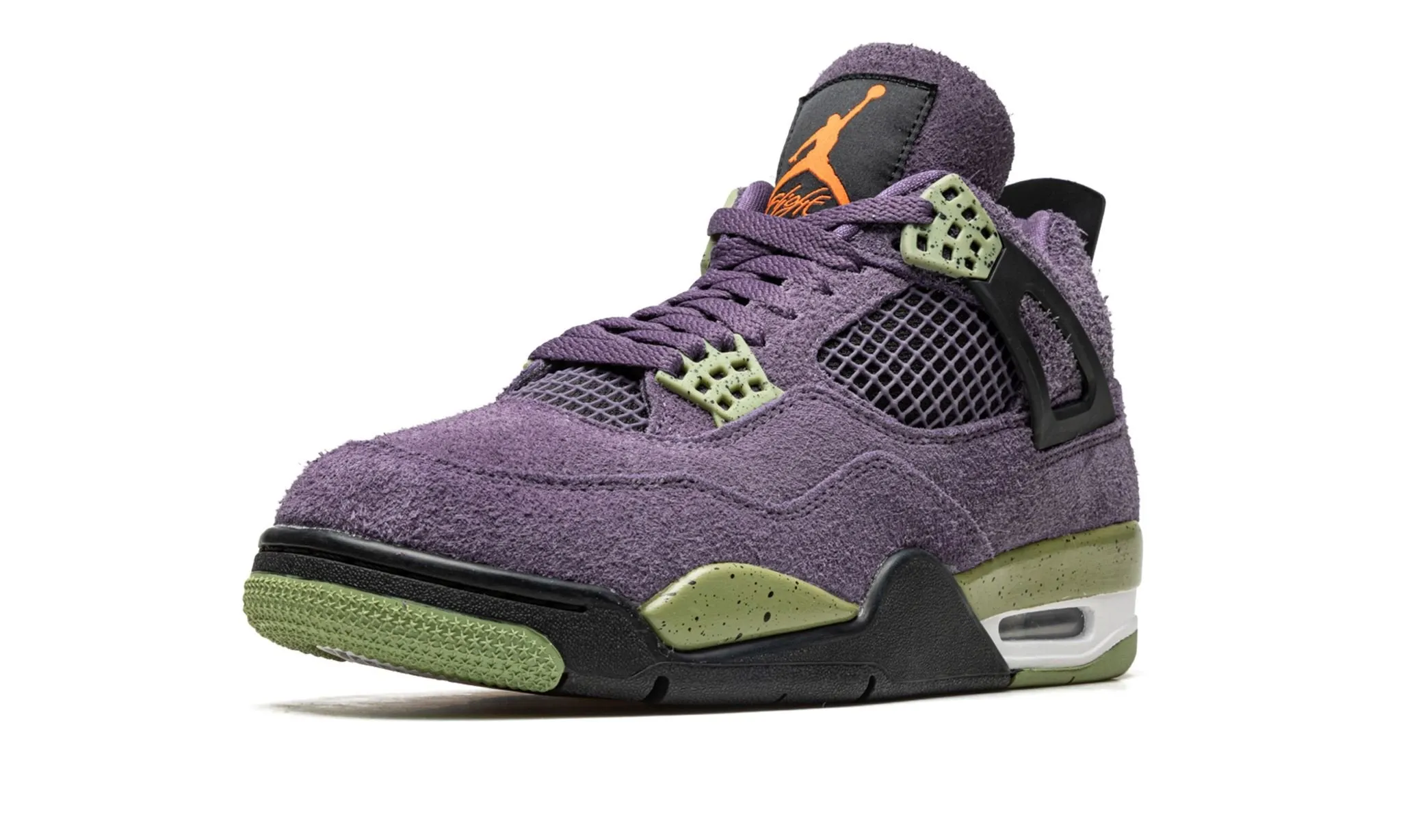 Leap Run Comfort Ankle Wmns Air Jordan 4 Retro Canyon Purple
