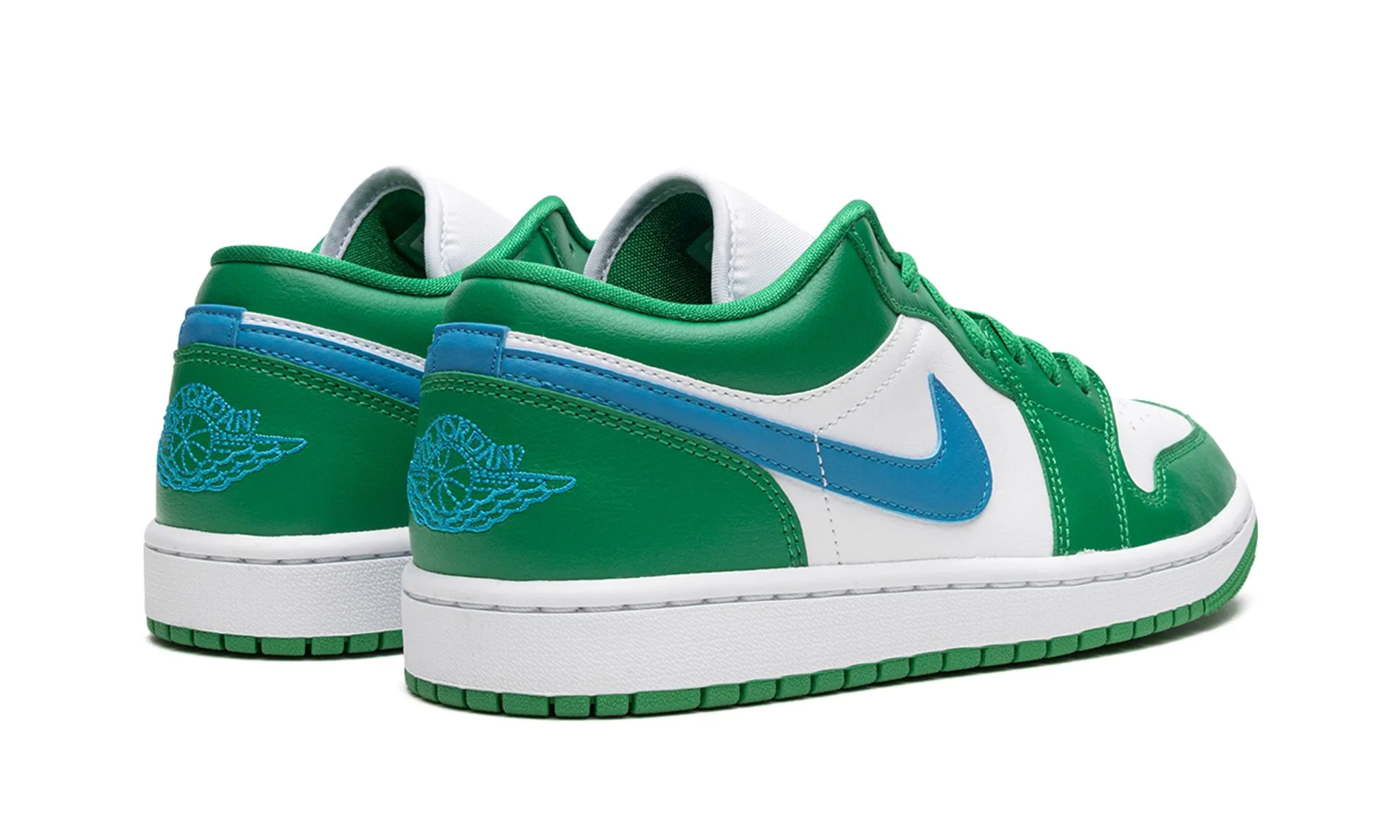 Air Jordan 1 Low Lucky Green Aquatone (Wmns) Comfort Run Frost Safe