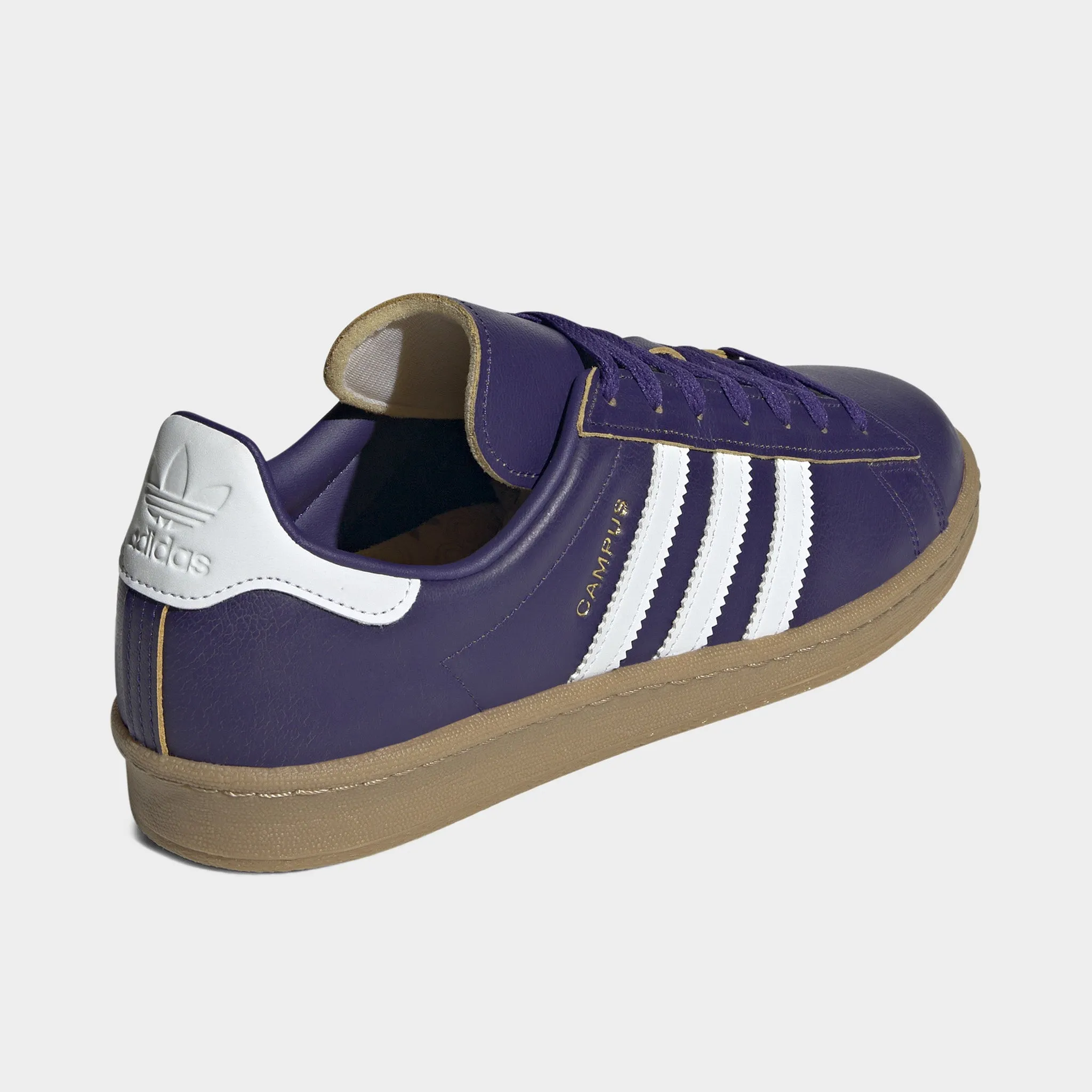 Flexible Sole adidas Originals Campus 80s Collegiate Purple / White - Gum