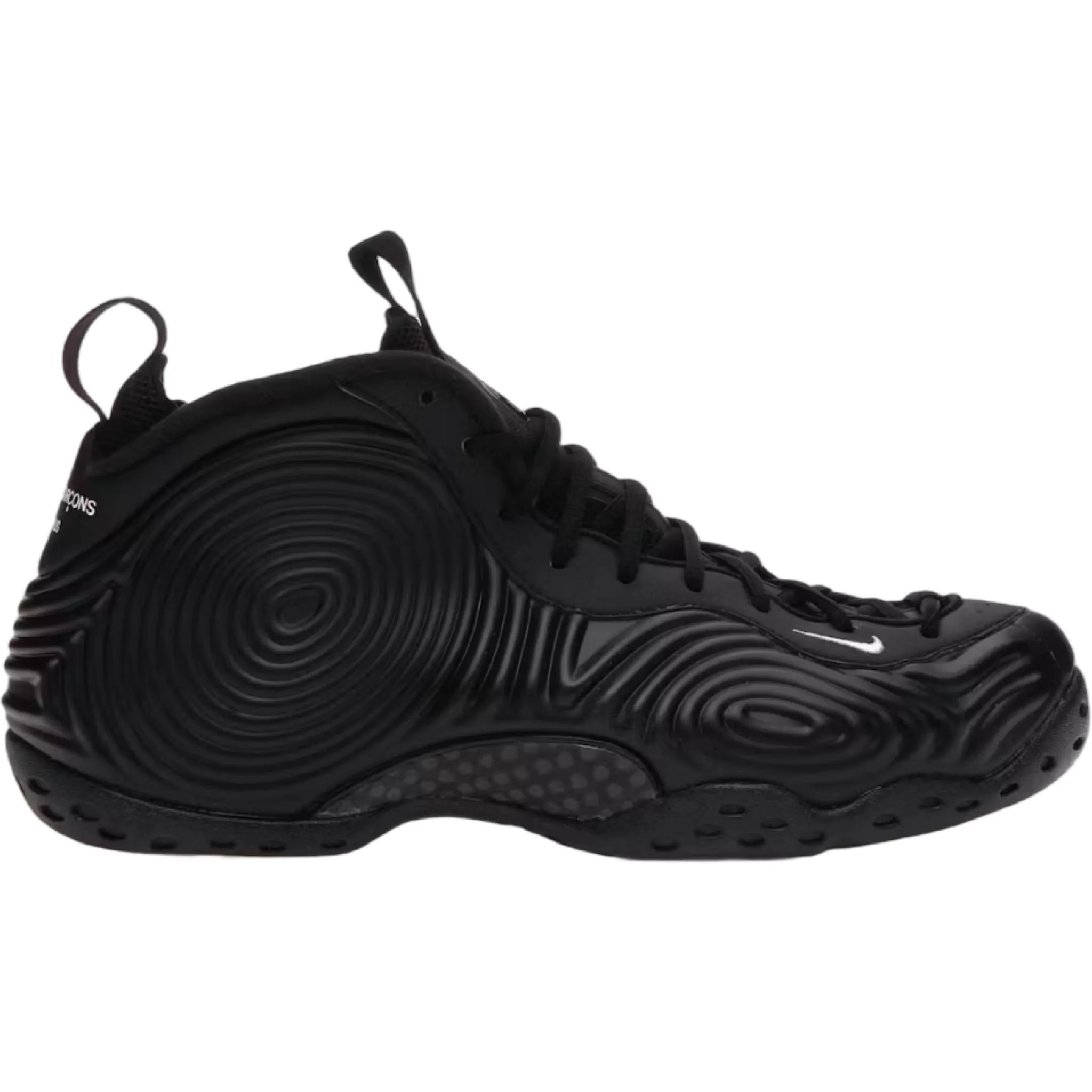 Nike Air Foamposite One Comme des Garcons Homme Plus Black Court Mobility Build