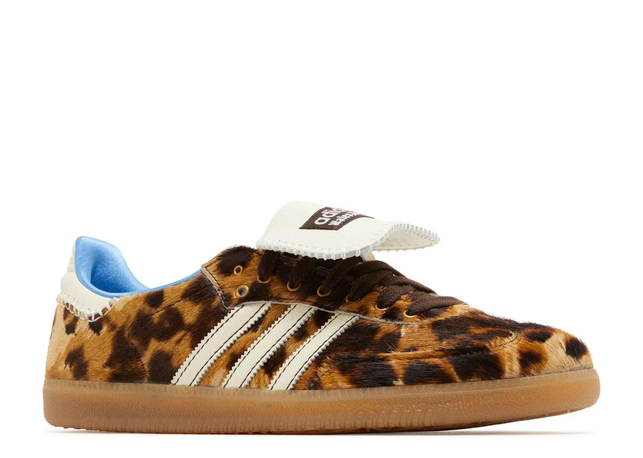 Light Jog Dribble Step Adidas Samba Nylon Wales Bonner Dark Brown