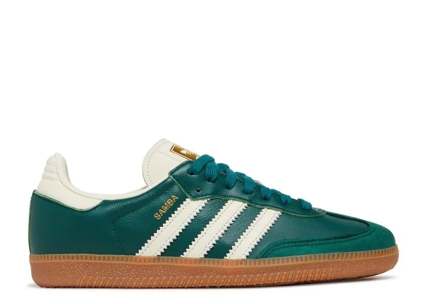 Style Match Flat Base Adidas Samba OG Collegiate Green