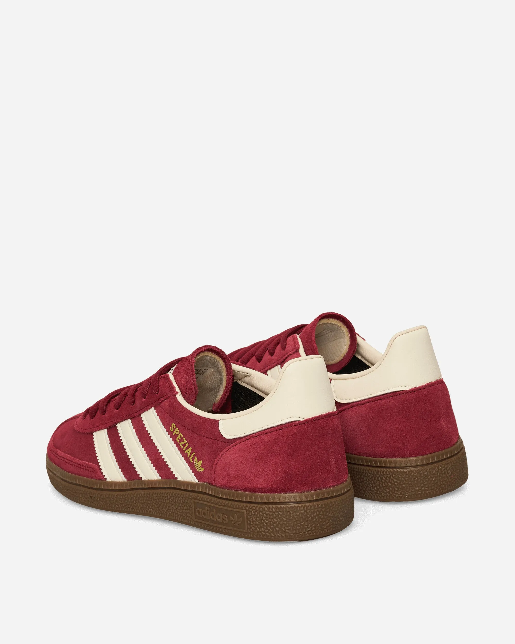 Handball Spezial Sneakers Noble Maroon / Cream White zipper forest walk