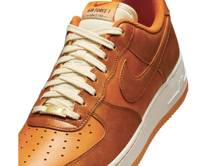 Nike Air Force 1'07 LV8 "Russet" Comfortable Support Walking Comfort