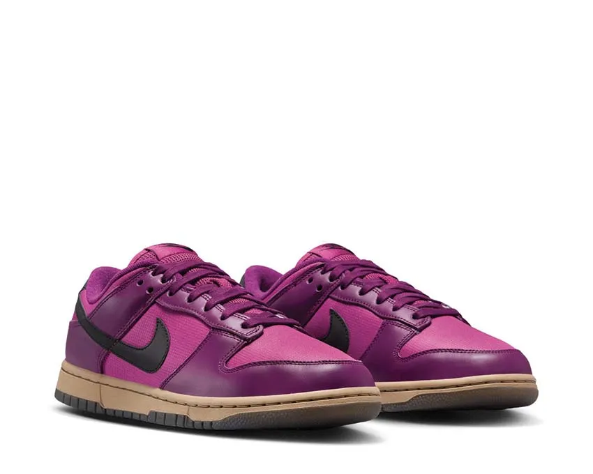 Nike Dunk Low W "Viotech" Leather   upper Bright Pop