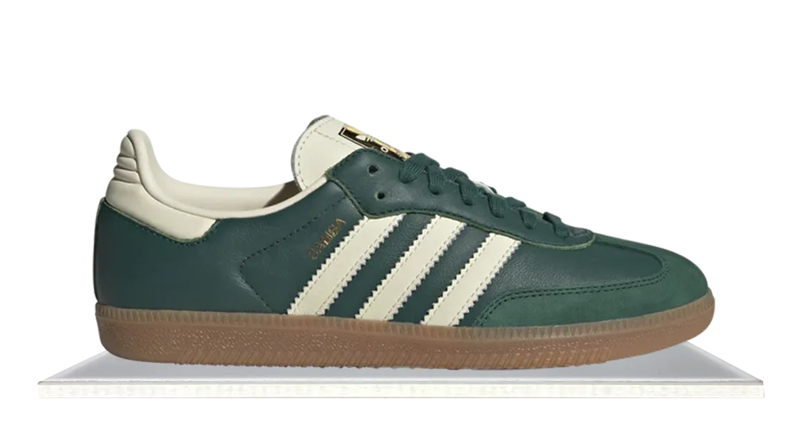 Smooth glide padded insole Adidas Samba Collegiate Green Gum