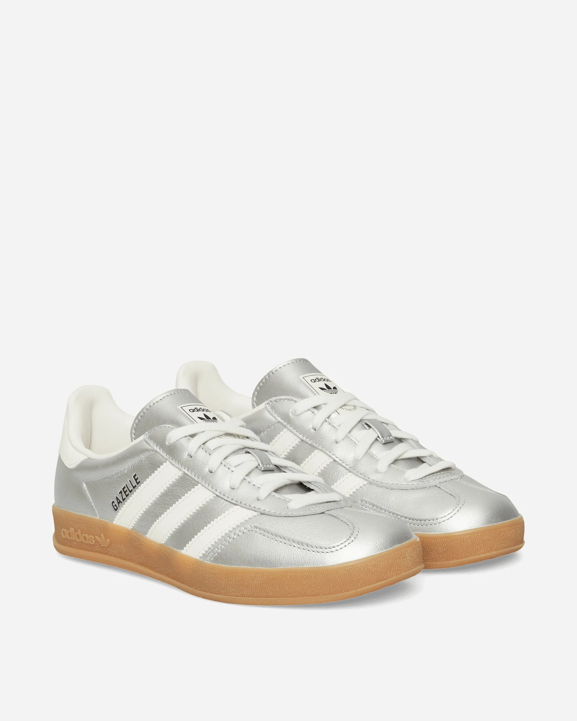 Gazelle Indoor Sneakers Silver Metallic / Core White Every Step