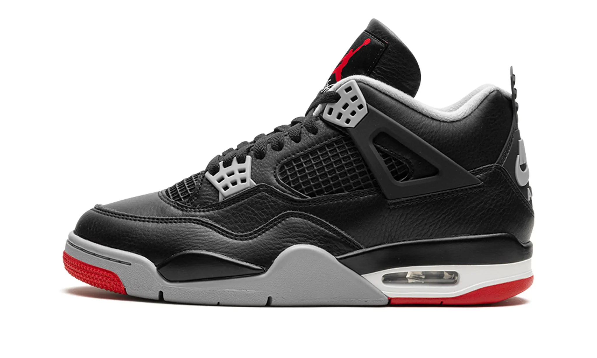 Footstep Care weekend use Air Jordan 4 Retro Bred Reimagined