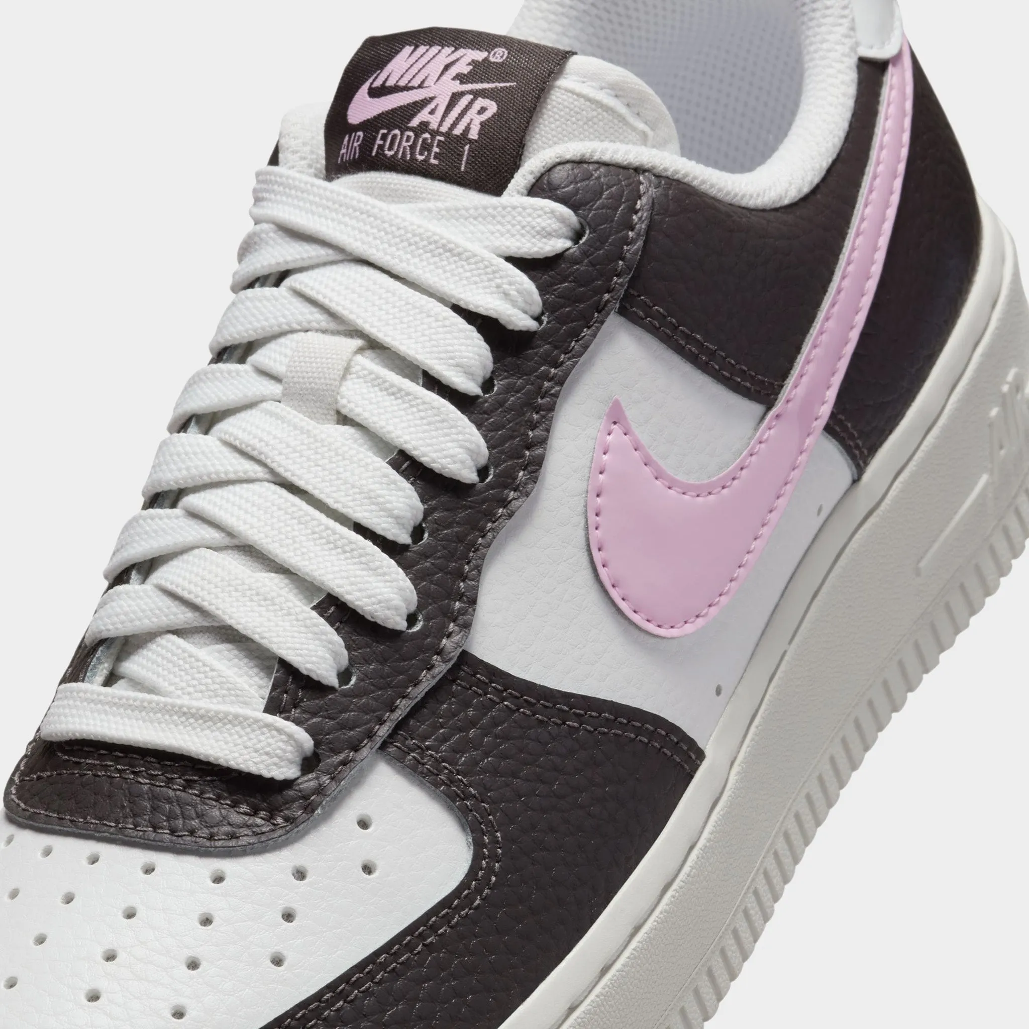 Goal Step Nike Women's Air Force 1 '07 Summit White / Pink Foam - Medium Ash