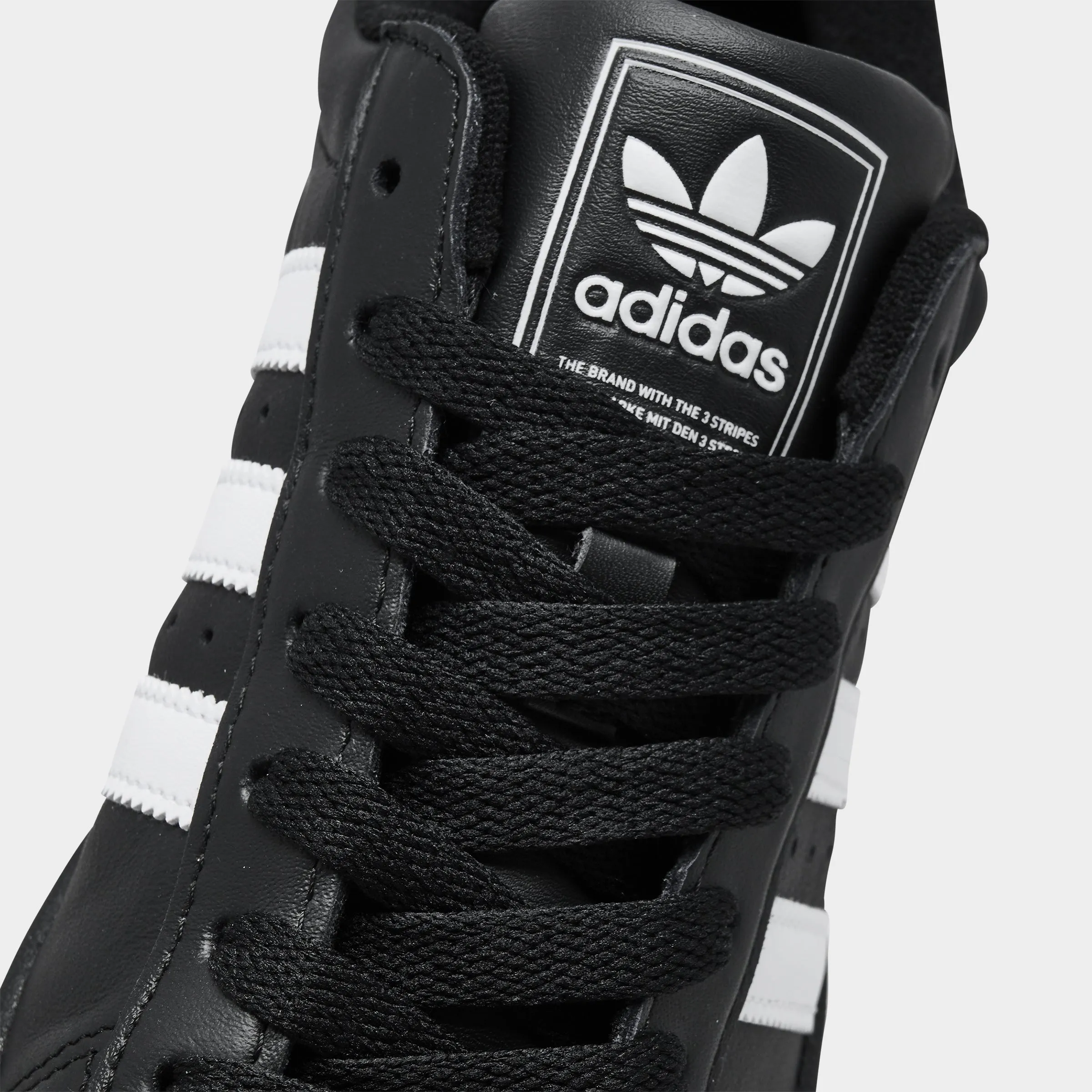 adidas Women's Superstar II Core Black / Footwear White Smart Fit Comfortable Design