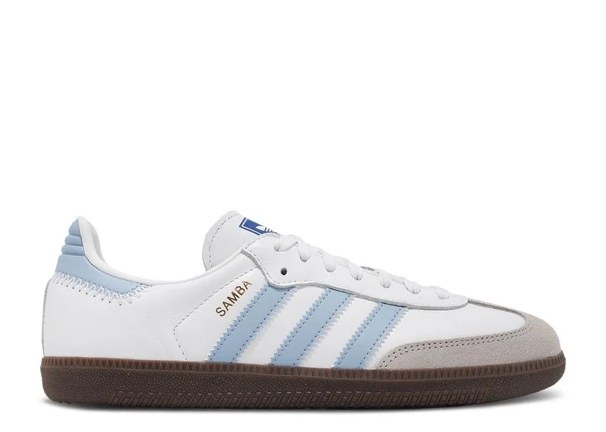 Snack Step Park Picnic Adidas Samba OG White Sky Blue