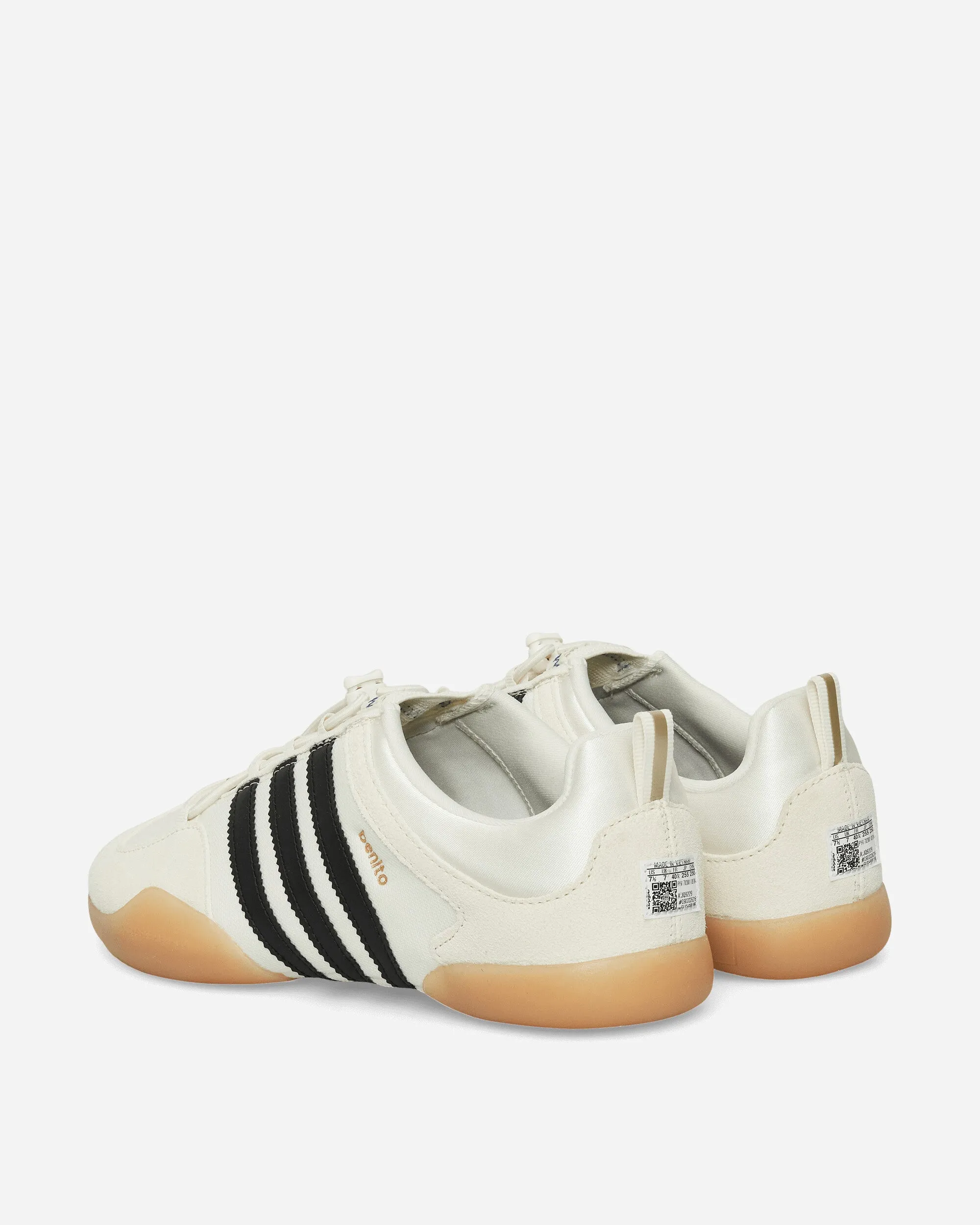 Bad Bunny Ballerina Sneakers Off White Leather Touch Trend Glow