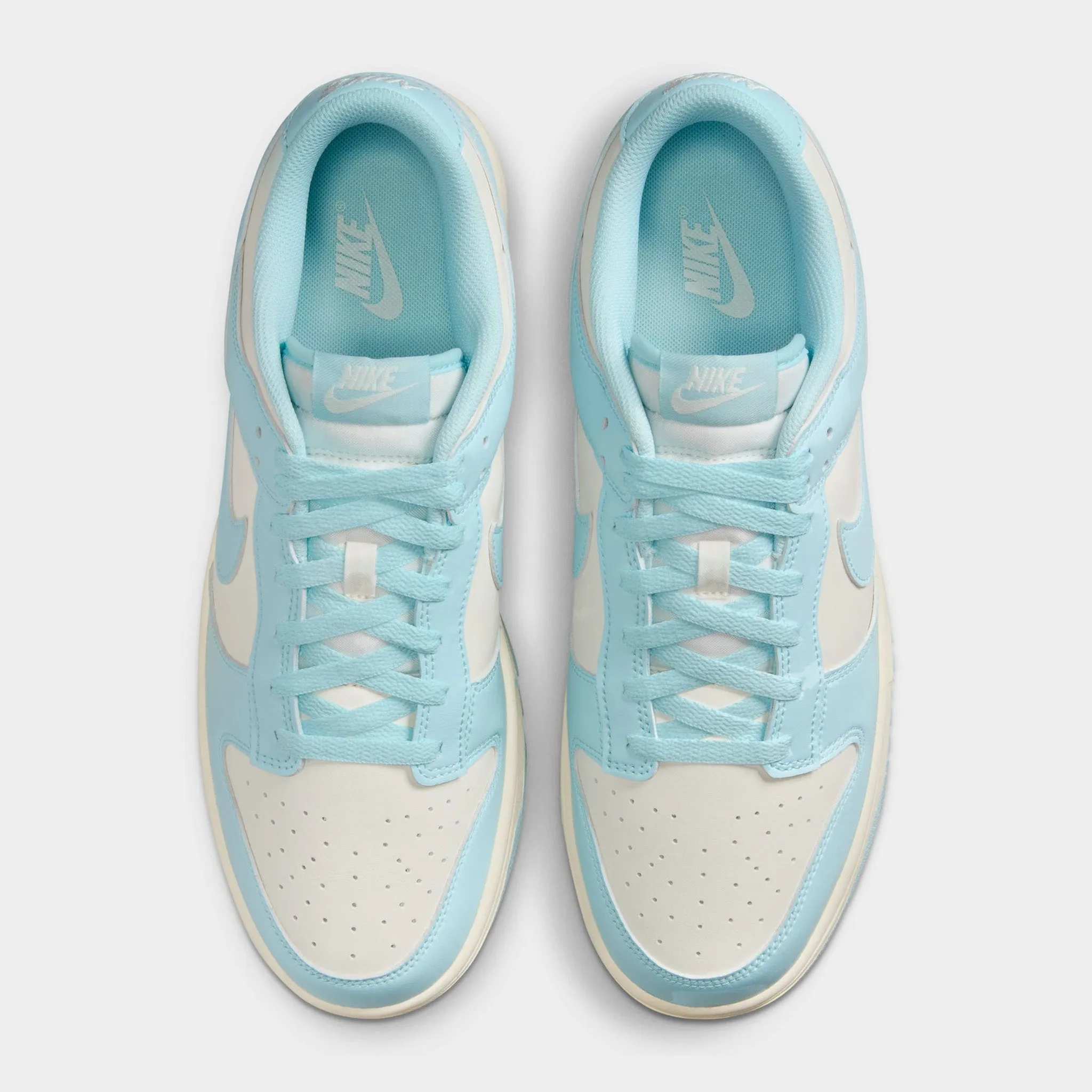 Platform Style Stable Move Nike Dunk Low Retro Pale Ivory / Glacier Blue