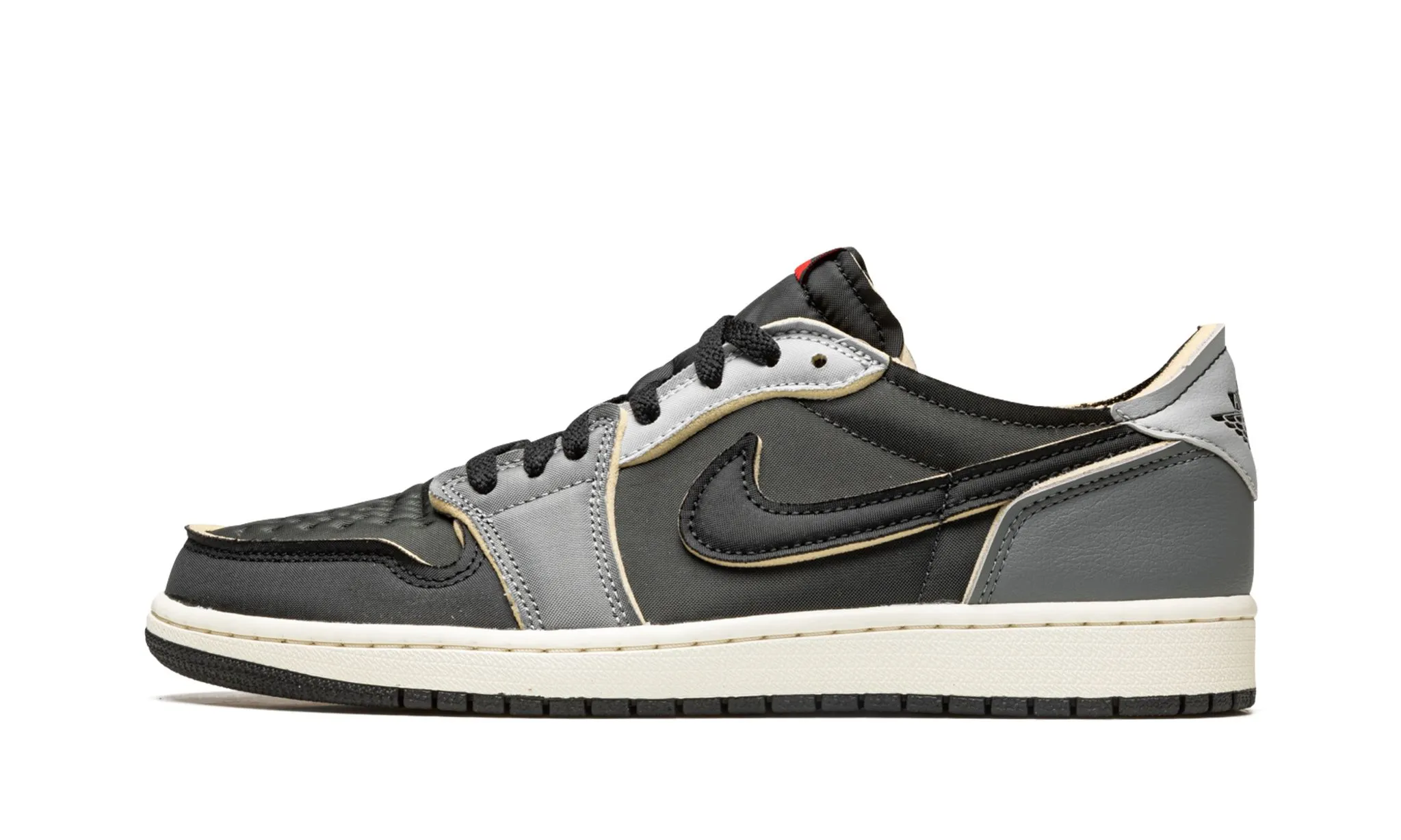Air Jordan 1 Low OG Ex Dark Smoke Grey Foot Glow