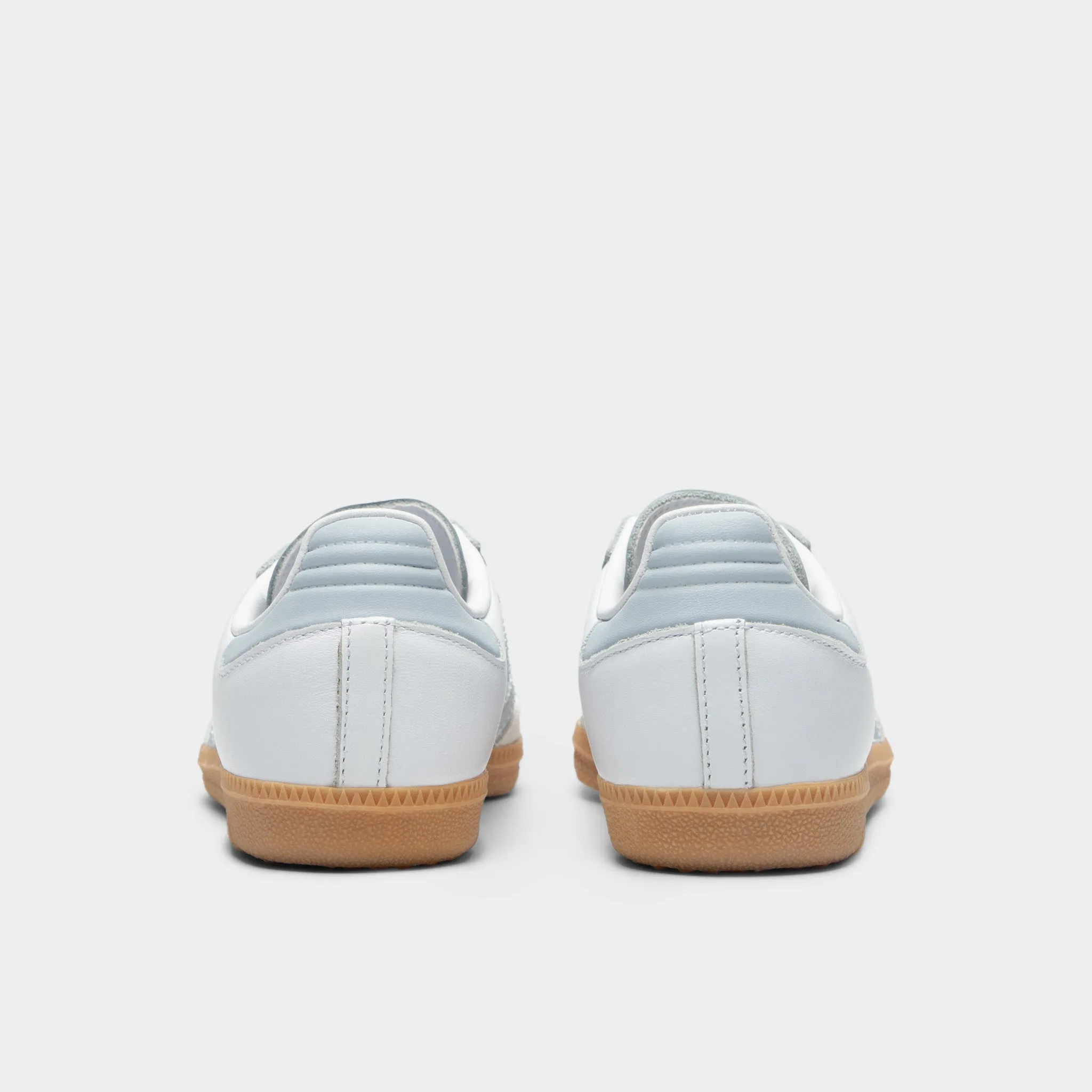 adidas Juniors' Samba OG White / Halo Blue - Gum Everywhere Fit