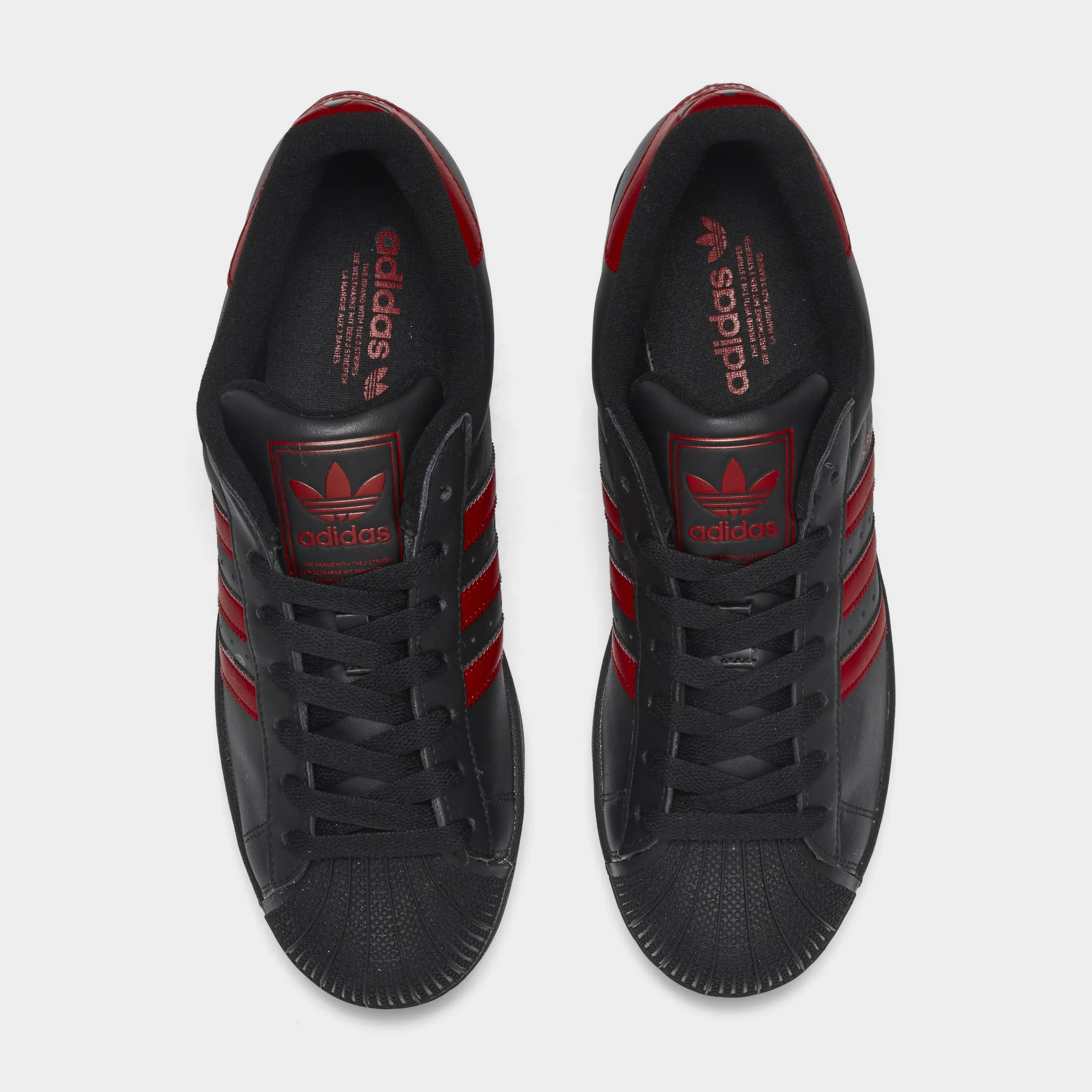 adidas Superstar II Black / Red Urban Style Club Night