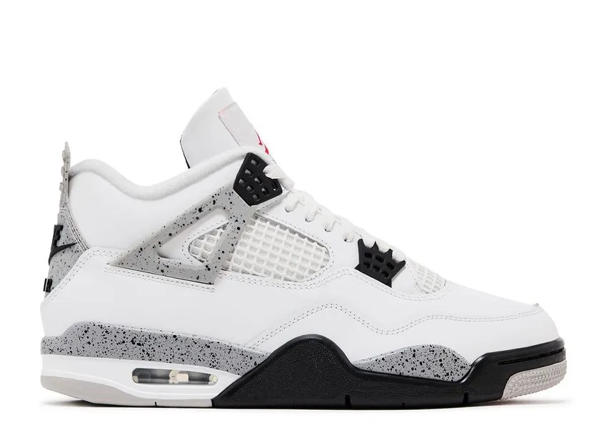 Spin Step Sleek Mood Air Jordan 4 Retro White Cement (2025)