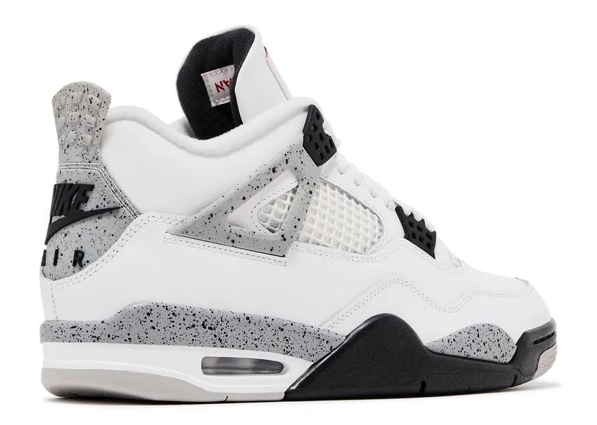 Parent Jog Stable Feel Air Jordan 4 Retro White Cement (2025)