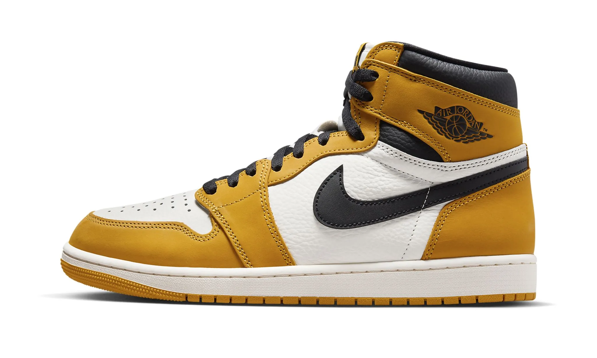 Air Jordan 1 Retro High OG Yellow Ochre Craftsmanship Top Rated