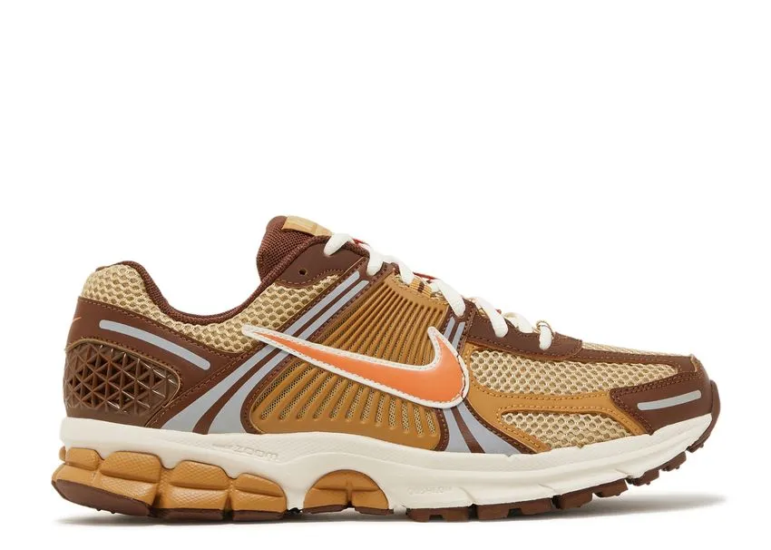 Nike Zoom Vomero 5 Wheat Grass Cacao Wow Shock Absorber running in a fixed bridge area shoes