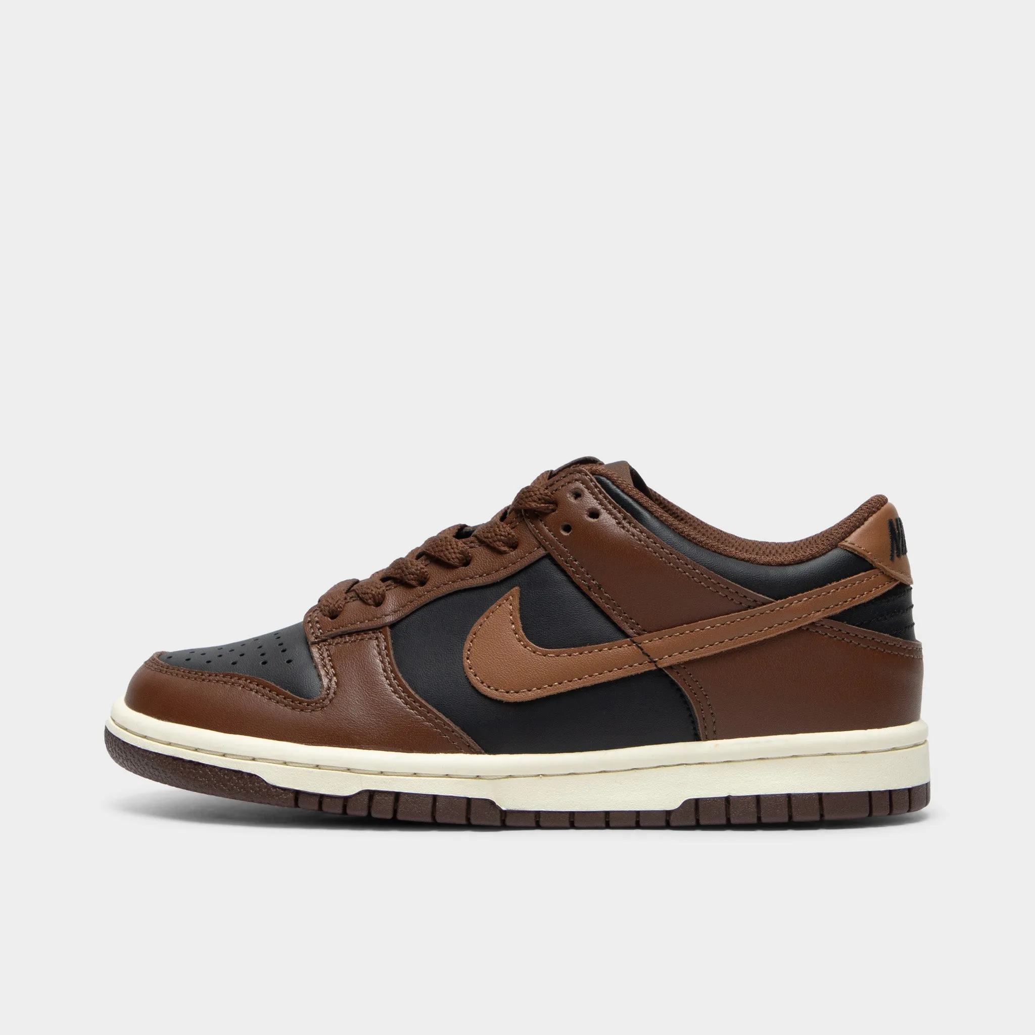Nike Dunk Low GS Black / British Tan - Cacao Wow Ventilated Holes