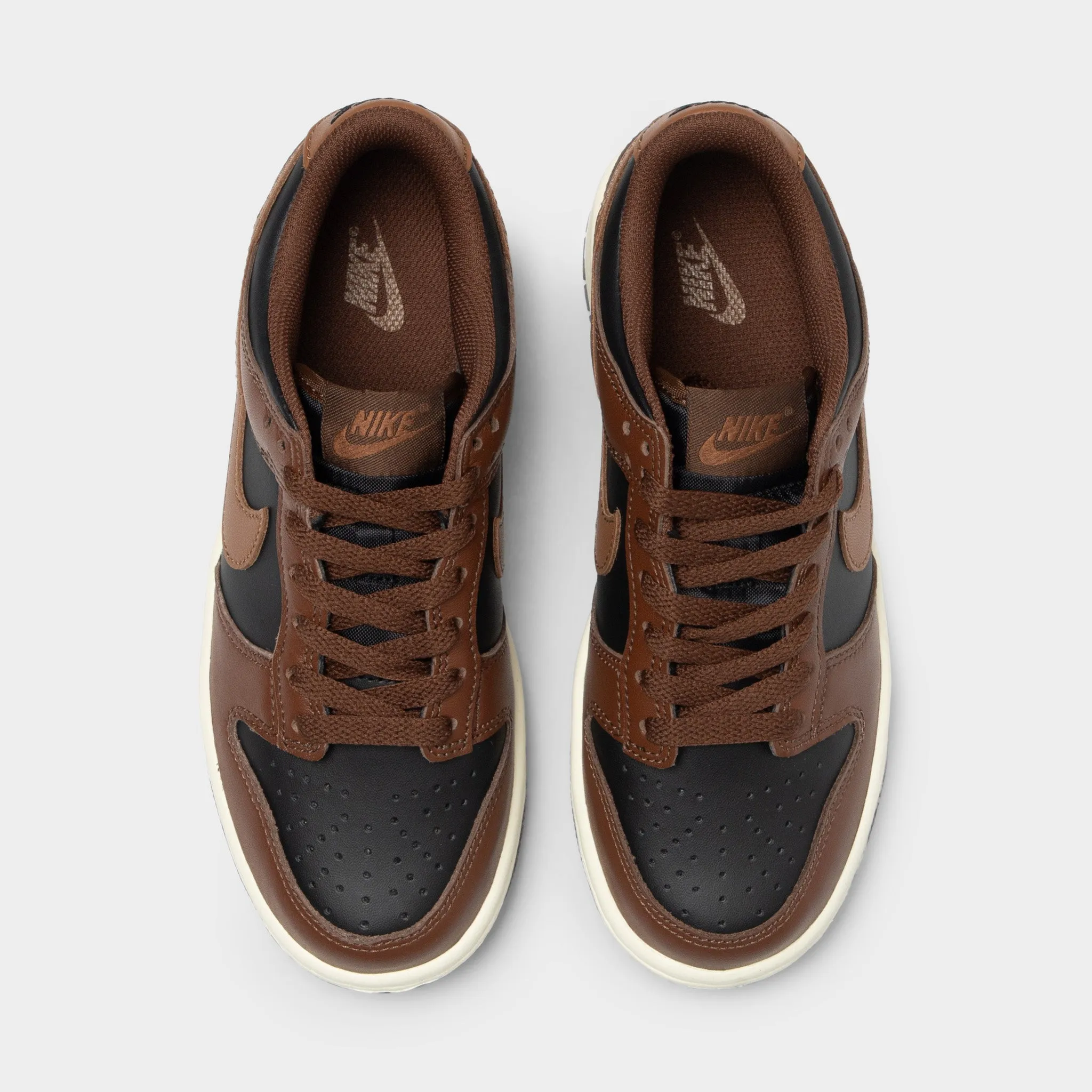 Nike Dunk Low GS Black / British Tan - Cacao Wow Breezy Feel simple design