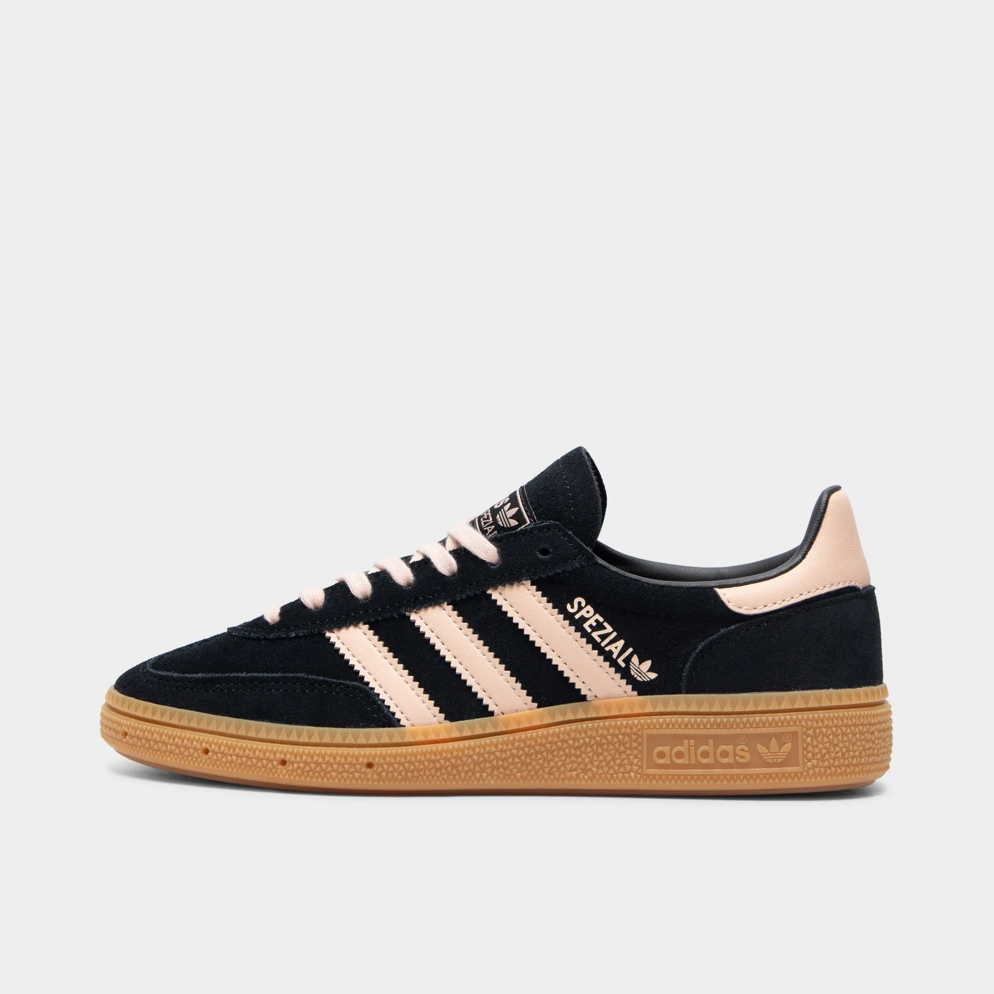 adidas Originals Juniors' Handball Spezial Black / Pink Wind Block