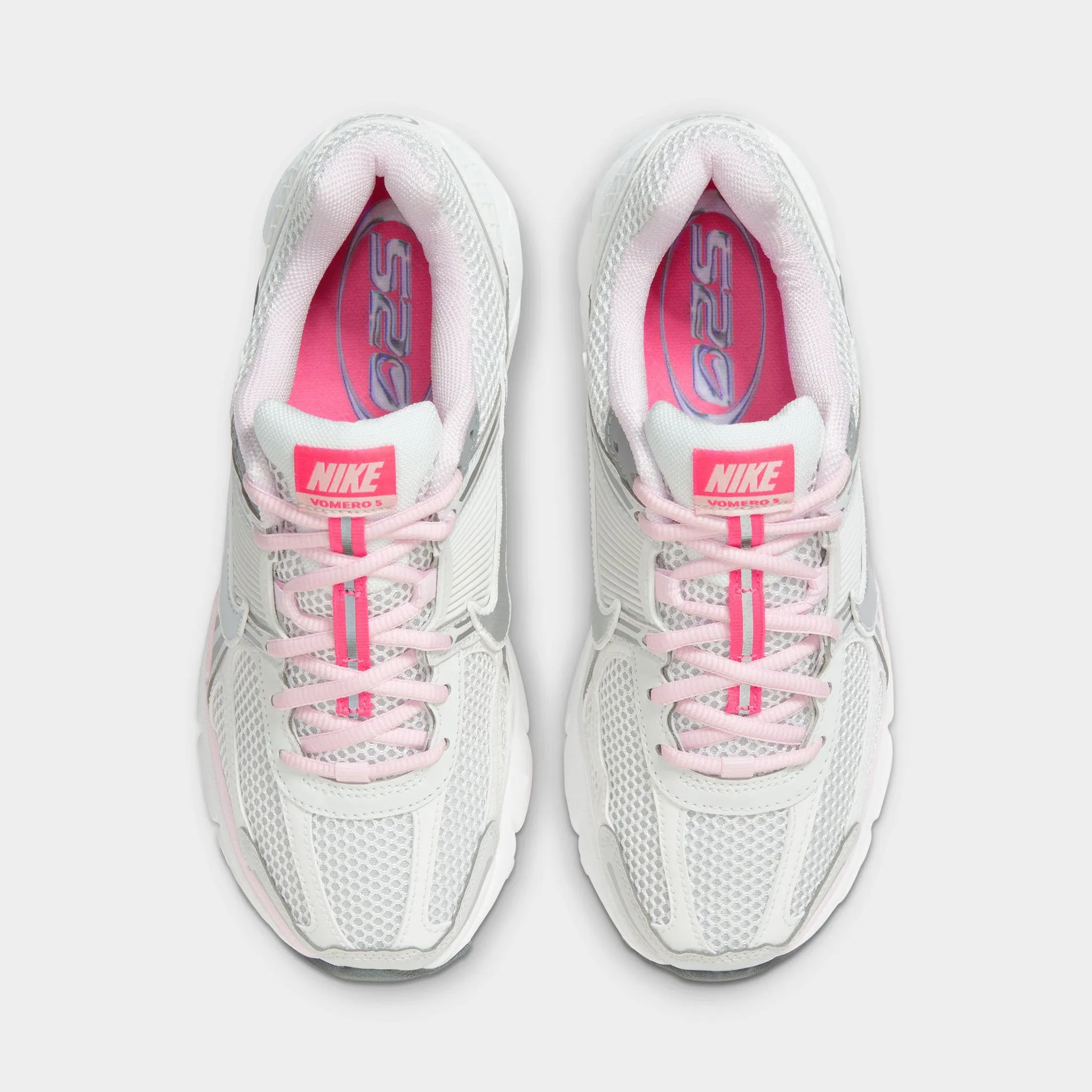 Nike Women's Zoom Vomero 5 Photon Dust / Metallic Silver - Summit White minimalist running shoes