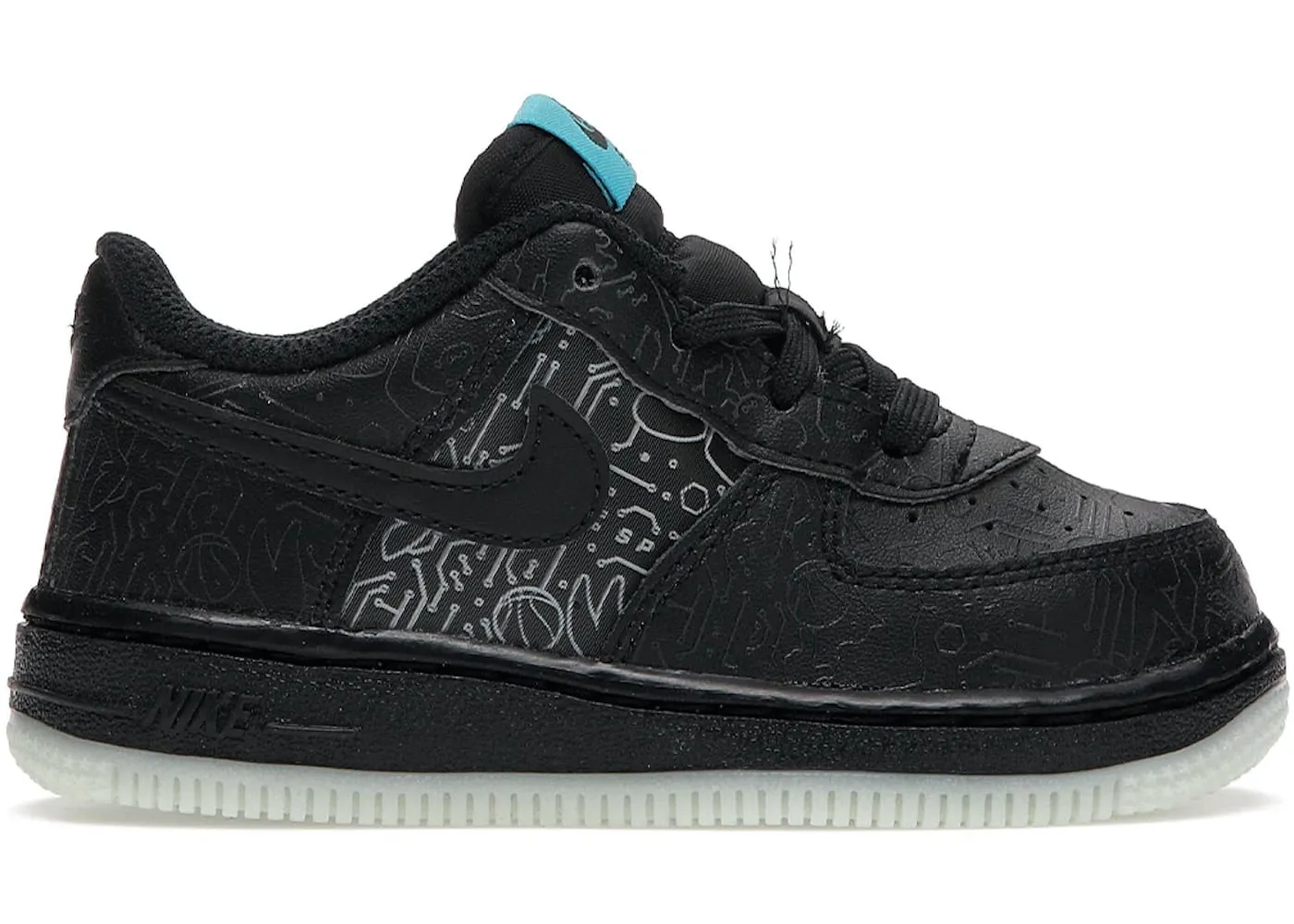 Time Saver Pace Maker Nike Air Force 1 Low Computer Chip Space Jam (TD)