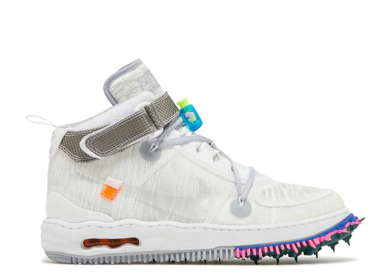 Nike Air Force 1 Mid Off-White Clear White Join Step
